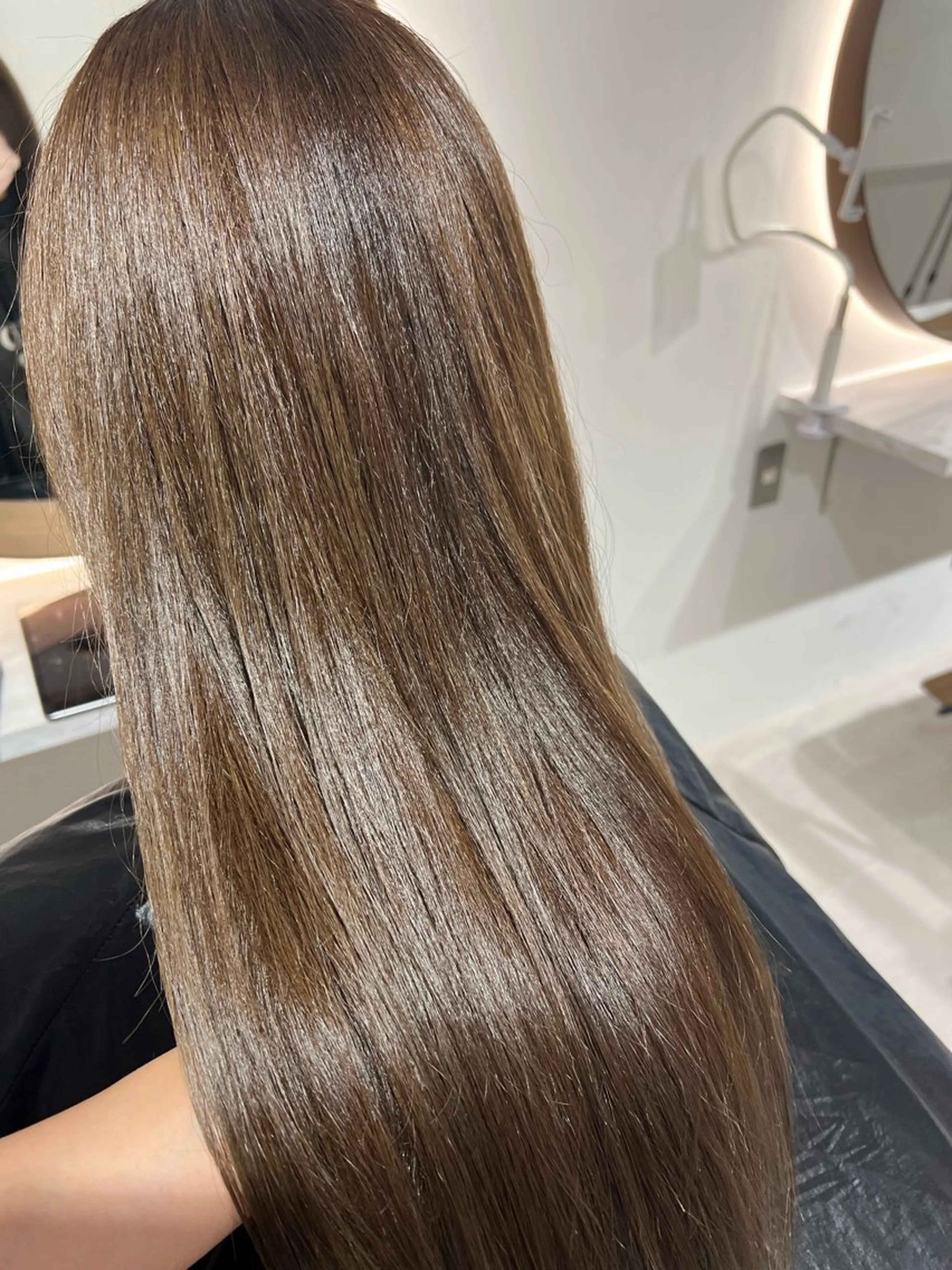カラー ブラウンカラー ヘアカラー 瀬戸 杏珠のヘアスタイル