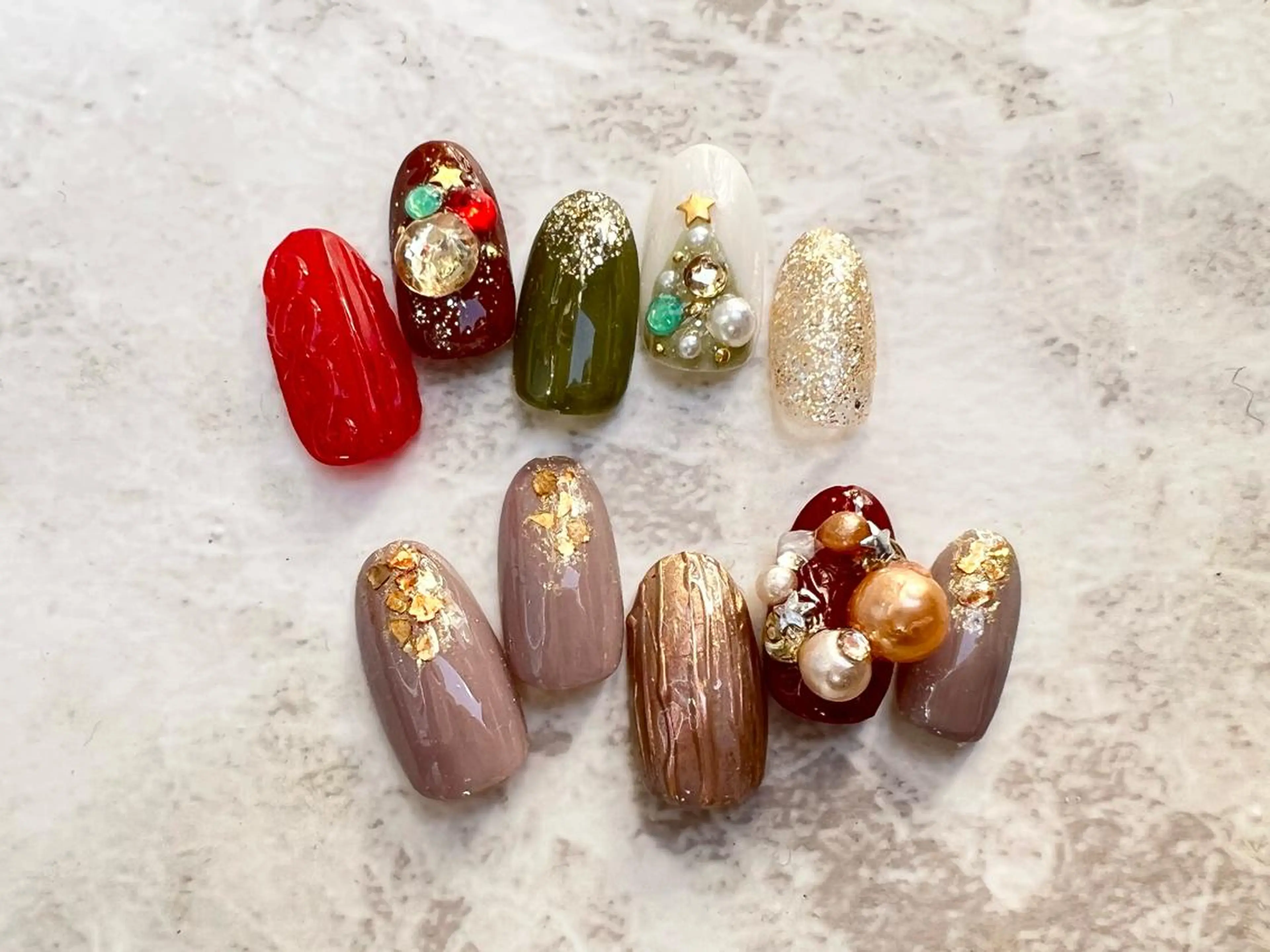 ネイル アートネイル ジェルネイル 韓国ネイル 持ち込み パラジェル ハンドネイル nail salon mieux(ミュー)のネイルデザイン