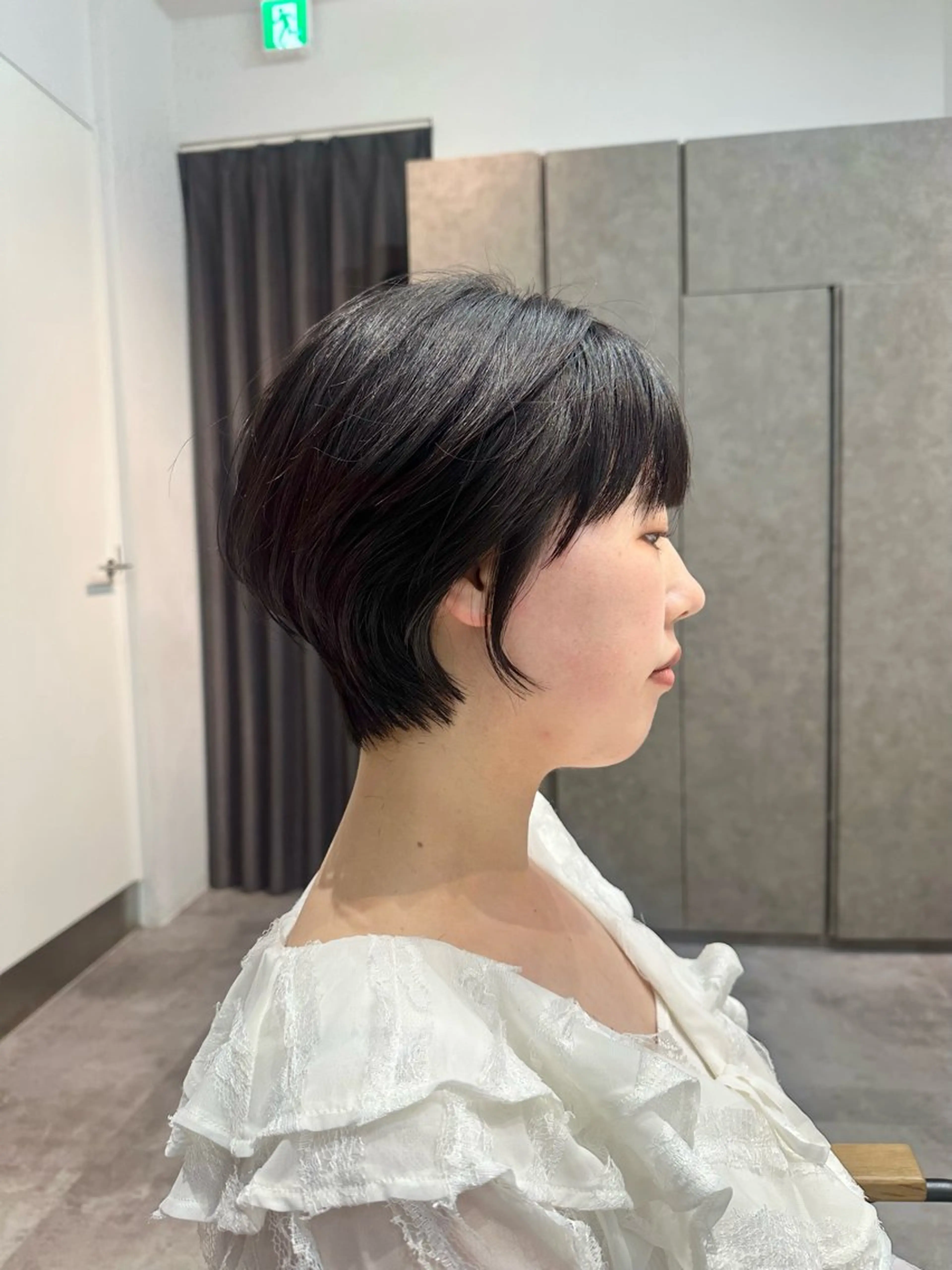 ショート ショートヘア カット ごとう さなのヘアスタイル