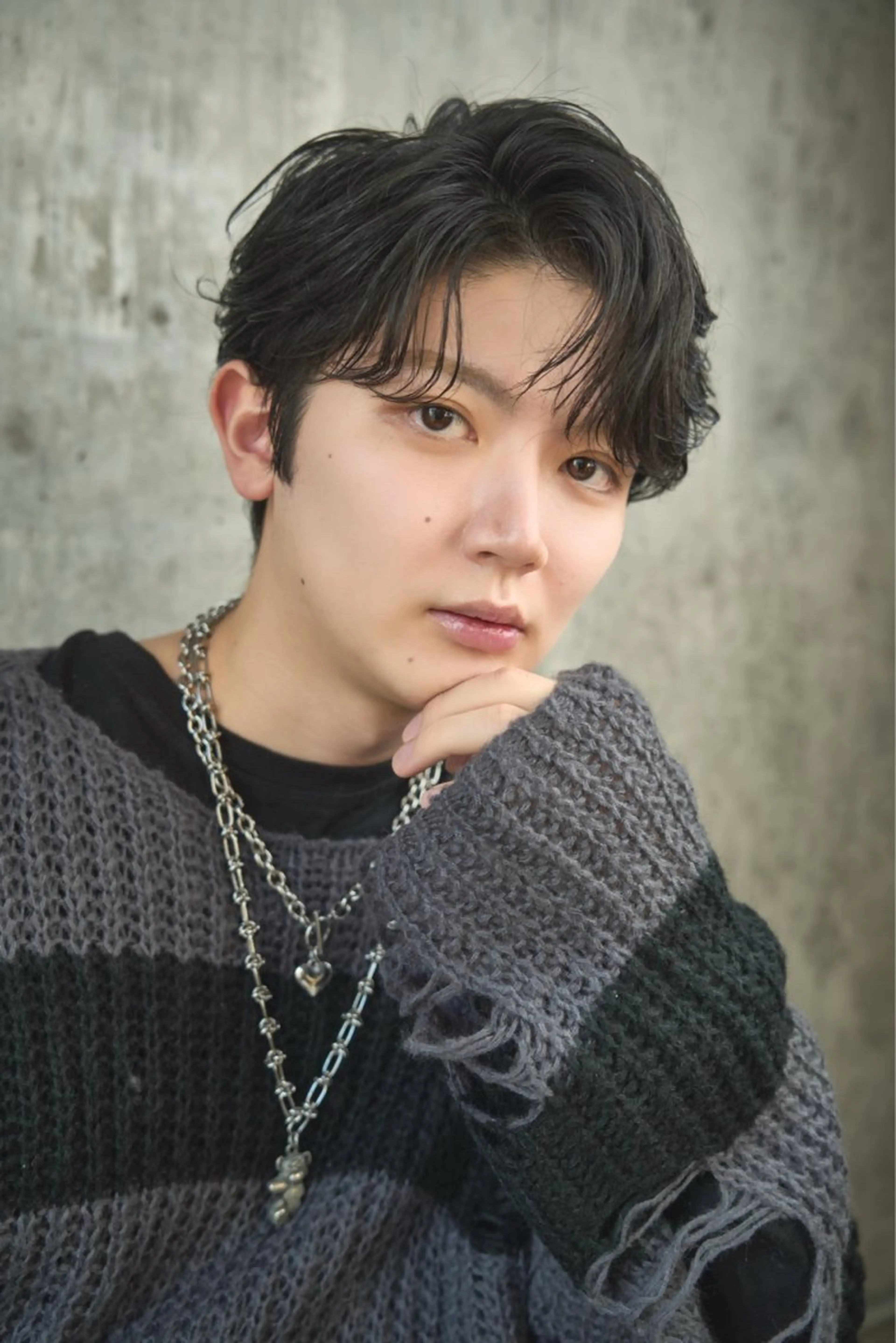 ヘアアレンジ メンズ ヘアセット 久後清斗 クゴサヤトのヘアスタイル