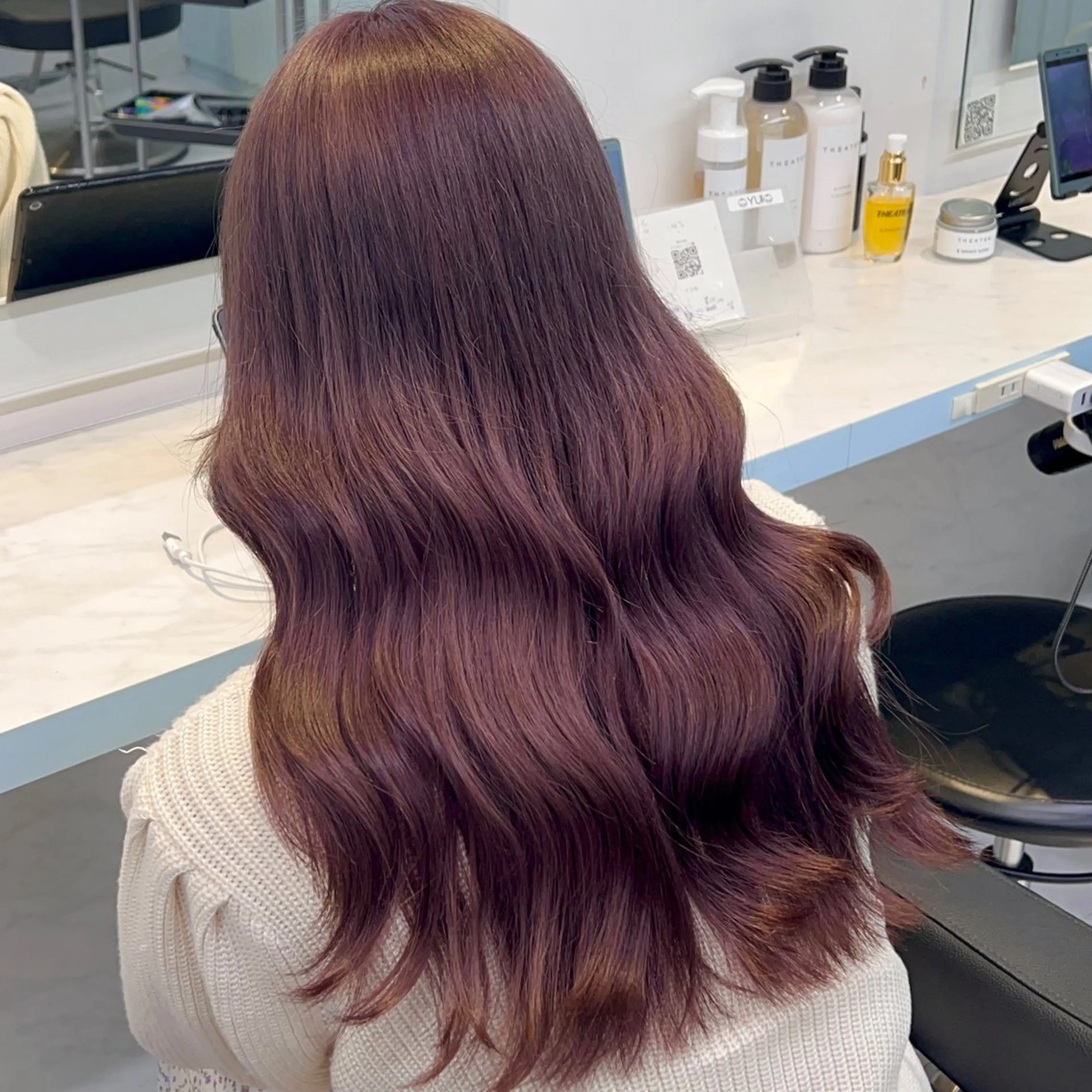 カラー ブリーチ ダブルカラー ラベンダーカラー ブリーチなしカラー ヘアカラー トリートメント 🎀愛されピンク ラベンダー💜ゆいのヘアスタイル