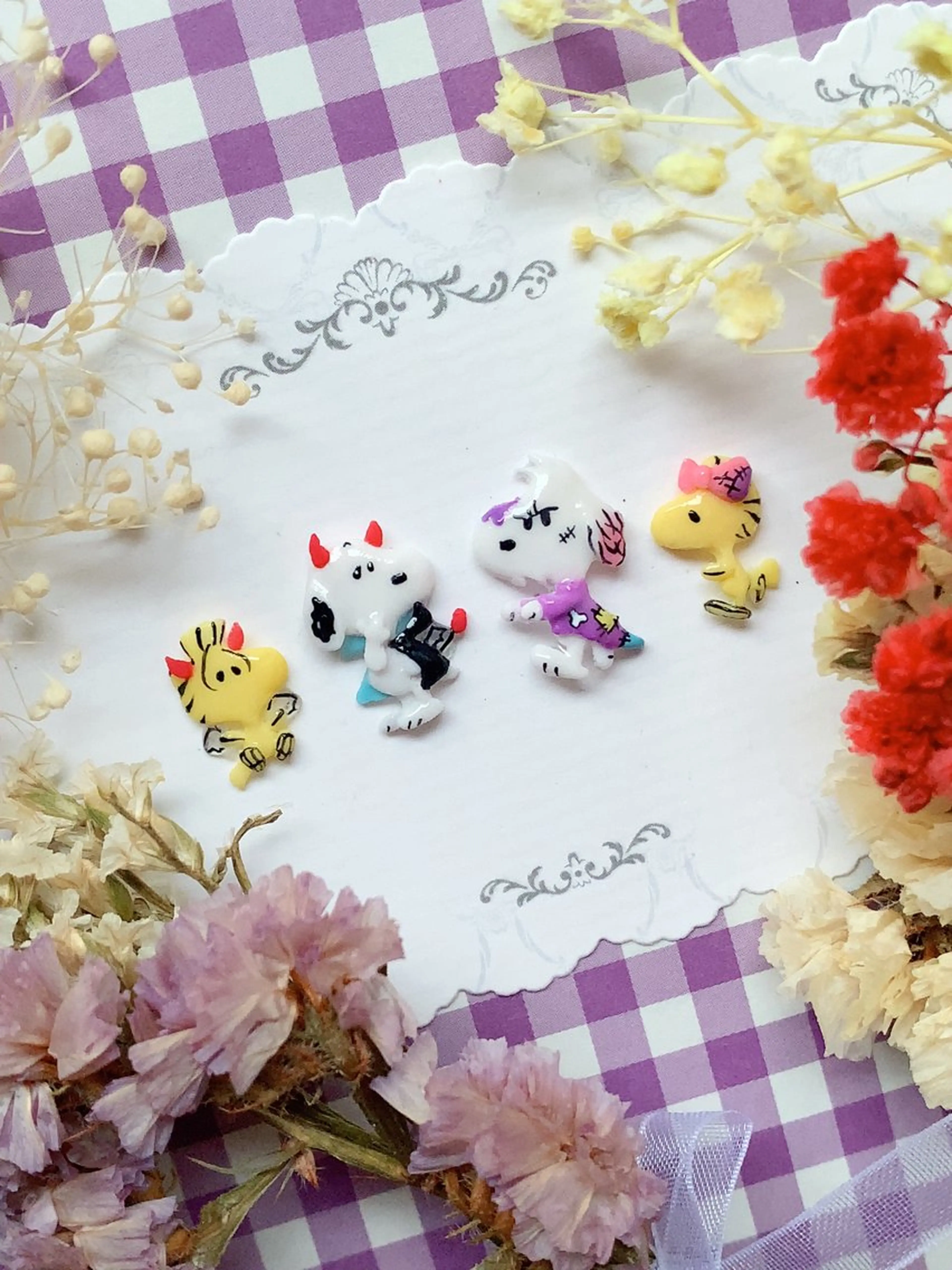 ネイル アートネイル ハロウィン ぷっくりネイル シェアサロンLei.g(レイジー)所属・3Dアートネイル💗 都築レナのネイルデザイン