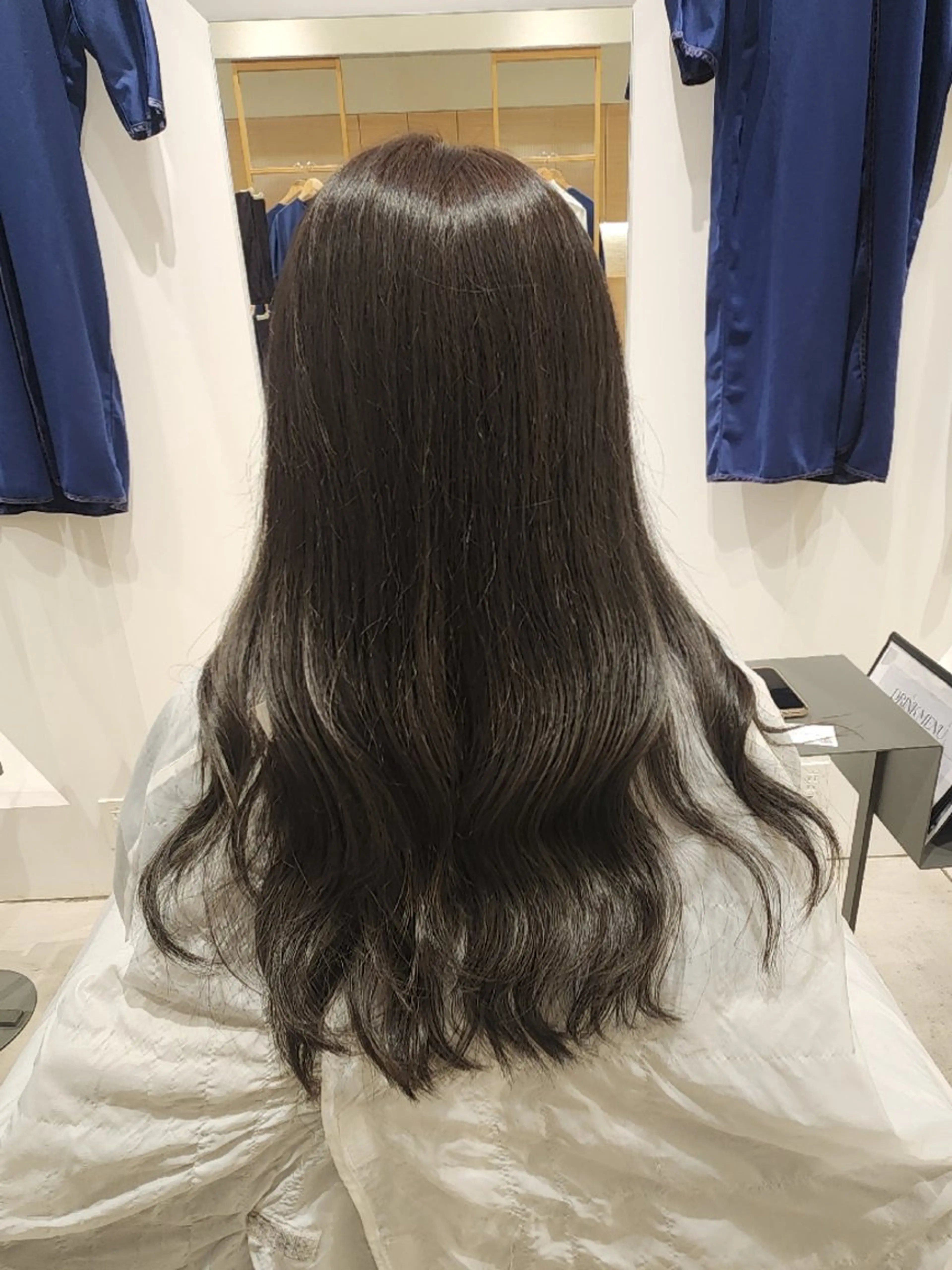 ロング カラー ヘアカラー stair:case所属・💜艶髪カラー💜 🎶富川美希🎶のヘアスタイル