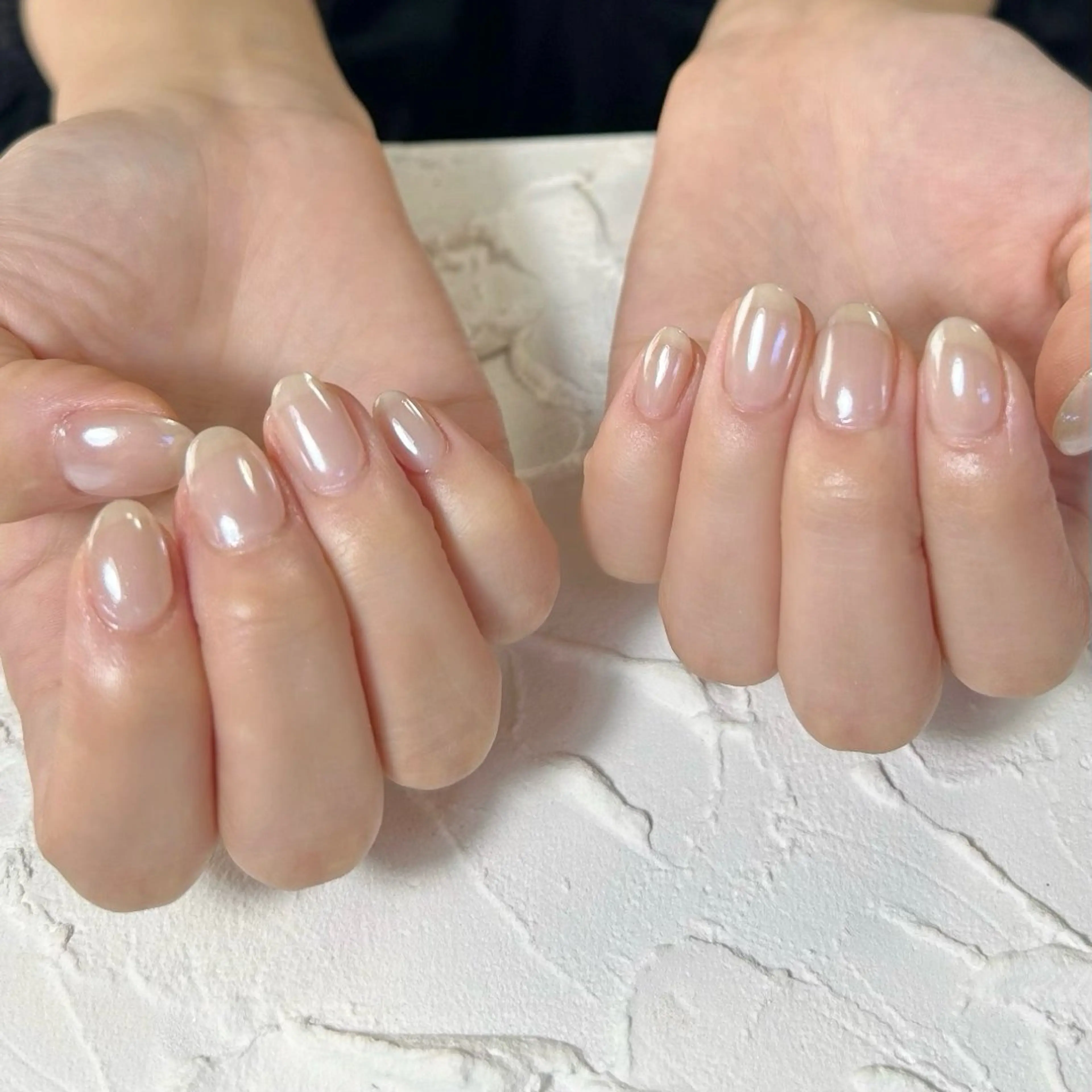 ネイル オーロラネイル Lofinails ちひろのネイルデザイン