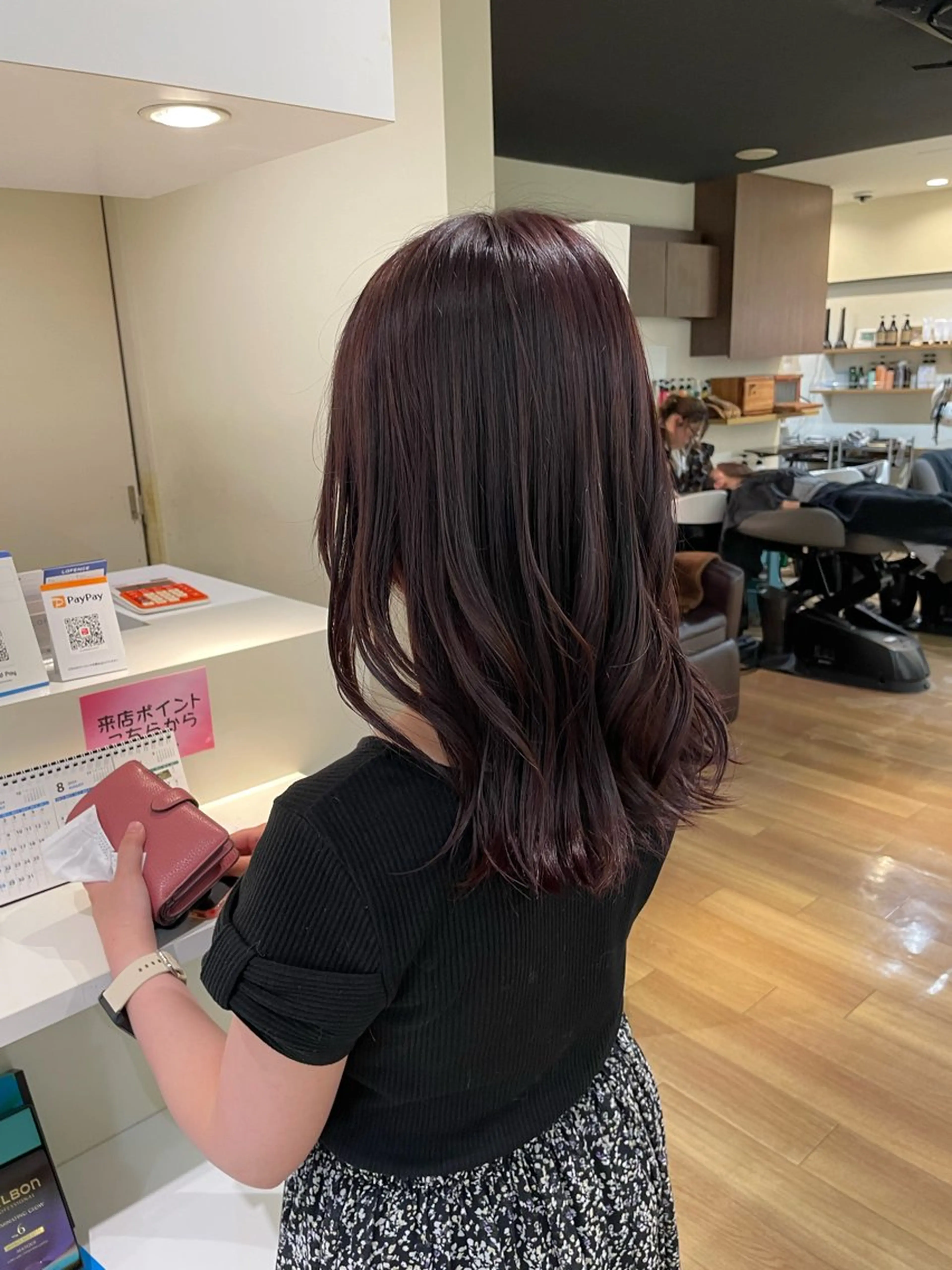 ミディアム カラー カット ヘアカラー トリートメント 韓国レイヤー🎀/ 顔周り特化🎀/豊田のヘアスタイル
