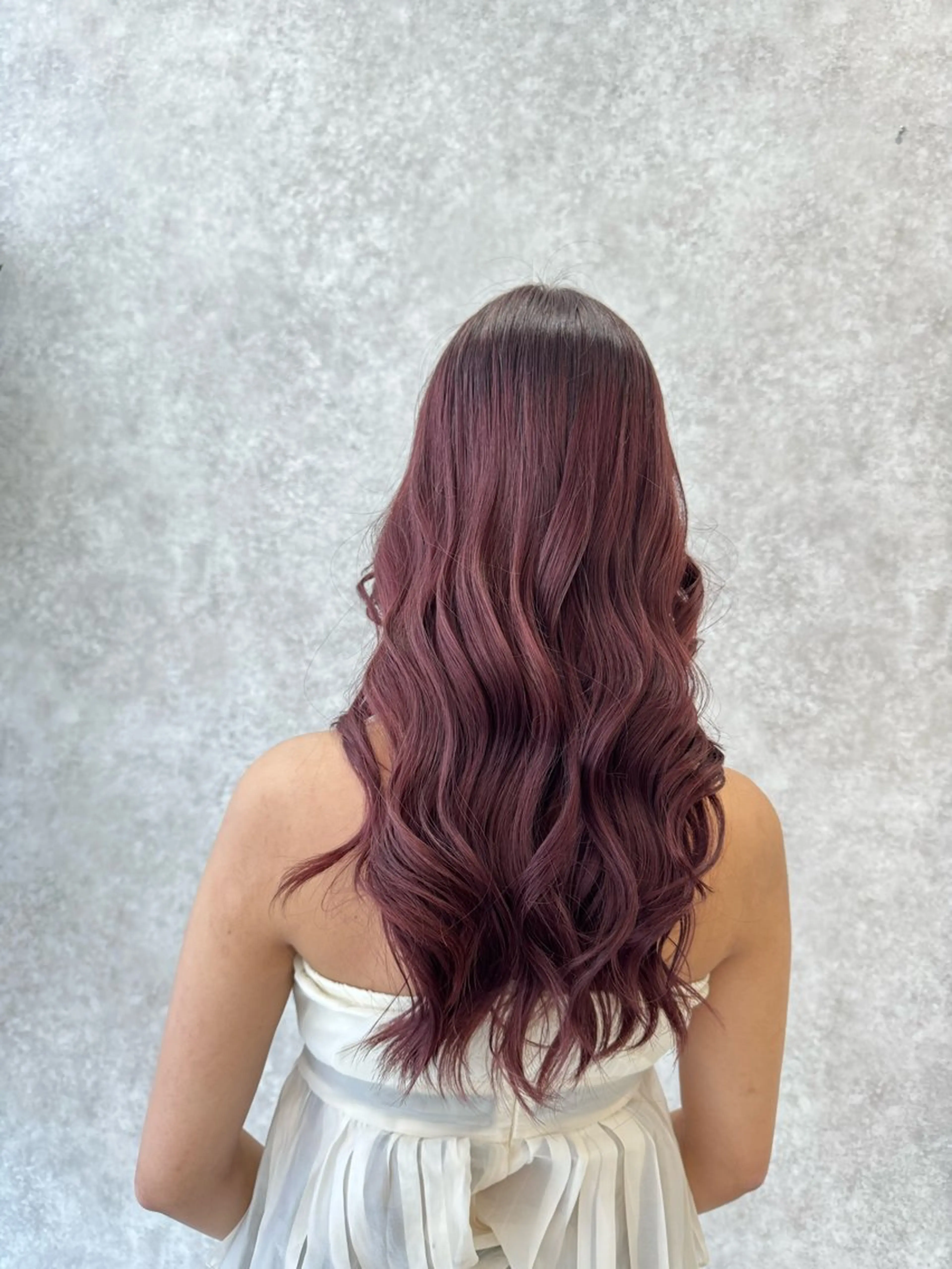 カラー ヘアカラー 小川 愛遥のヘアスタイル
