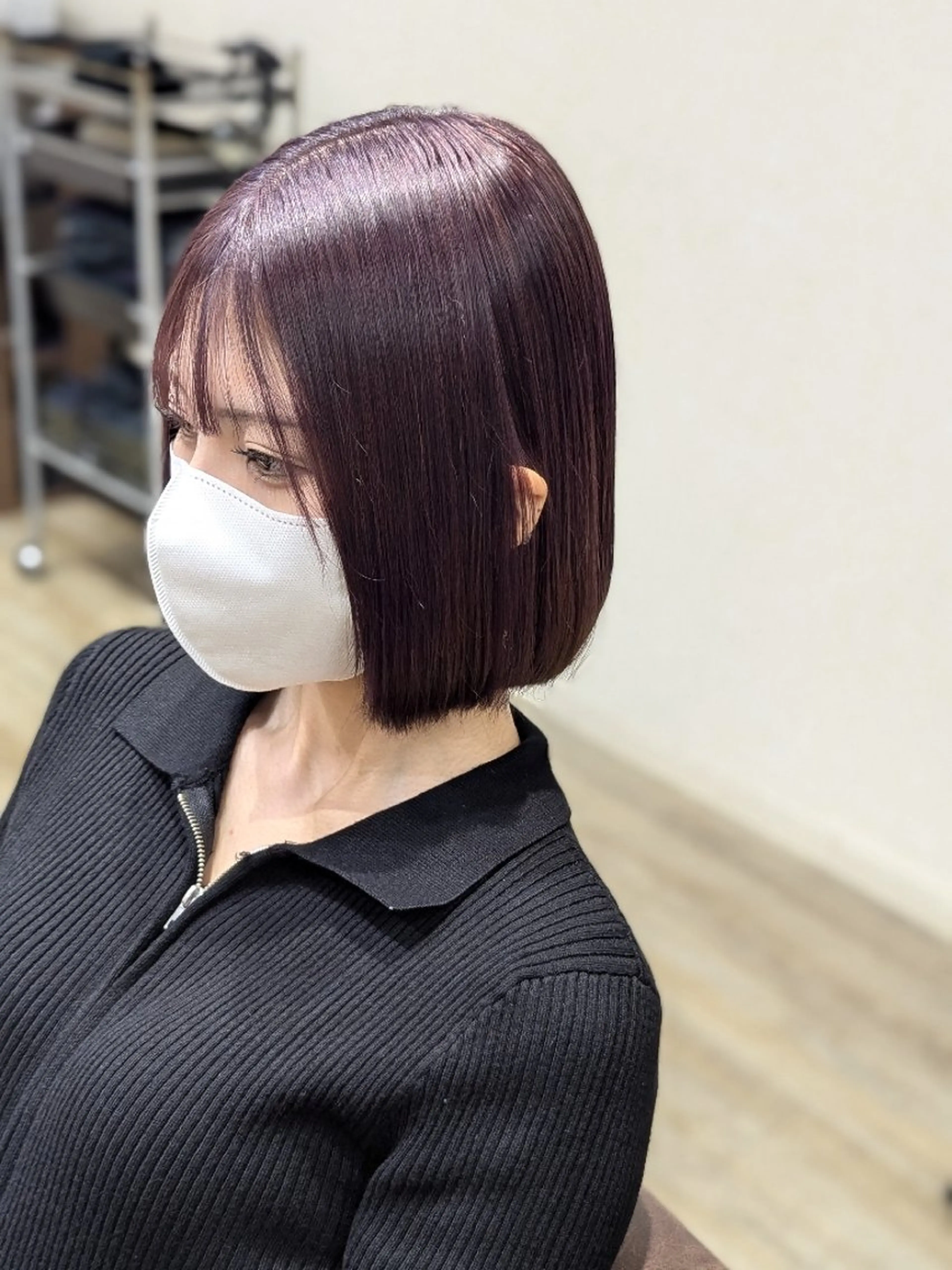 ショート カラー カット ヘアカラー トリートメント 🩶MIYU🩶 うるつやカラー୨୧のヘアスタイル