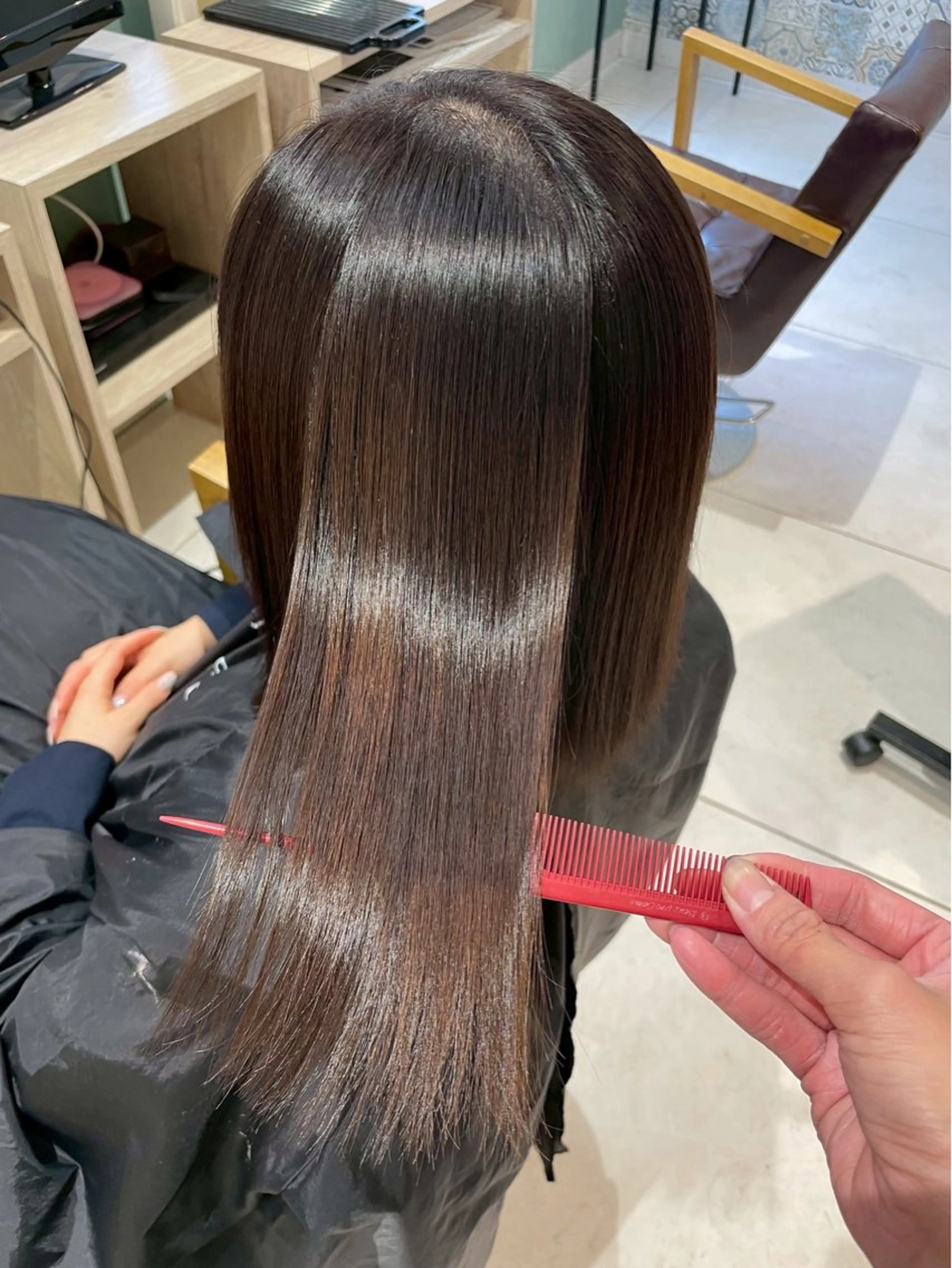 縮毛矯正➕2 stepのトリートメント🎀の写真
