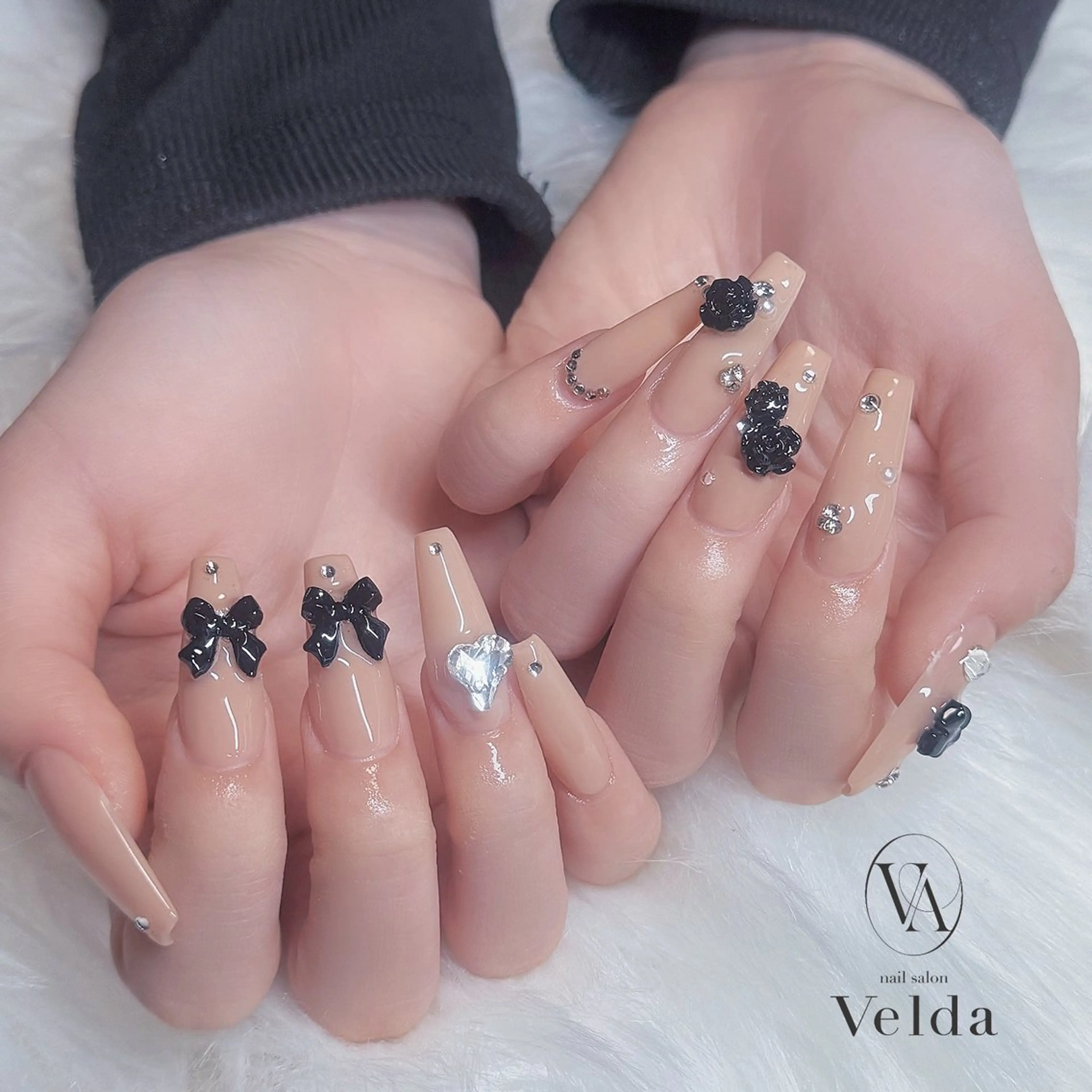 ネイル ワンカラーネイル 💎スカルプ💎 Velda(ベルダ)のネイルデザイン