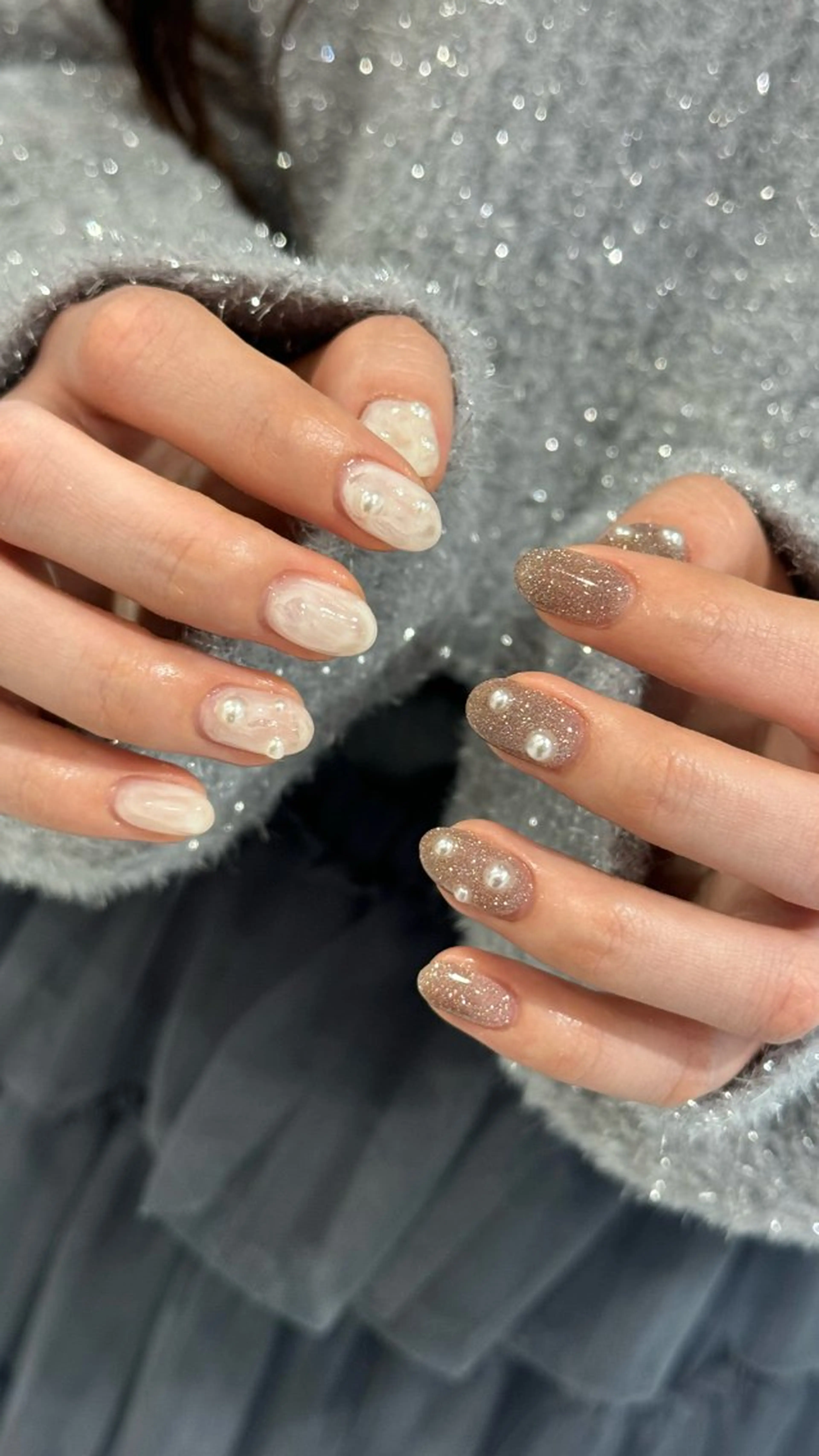 ネイル ニュアンスネイル yate' narumiのネイルデザイン