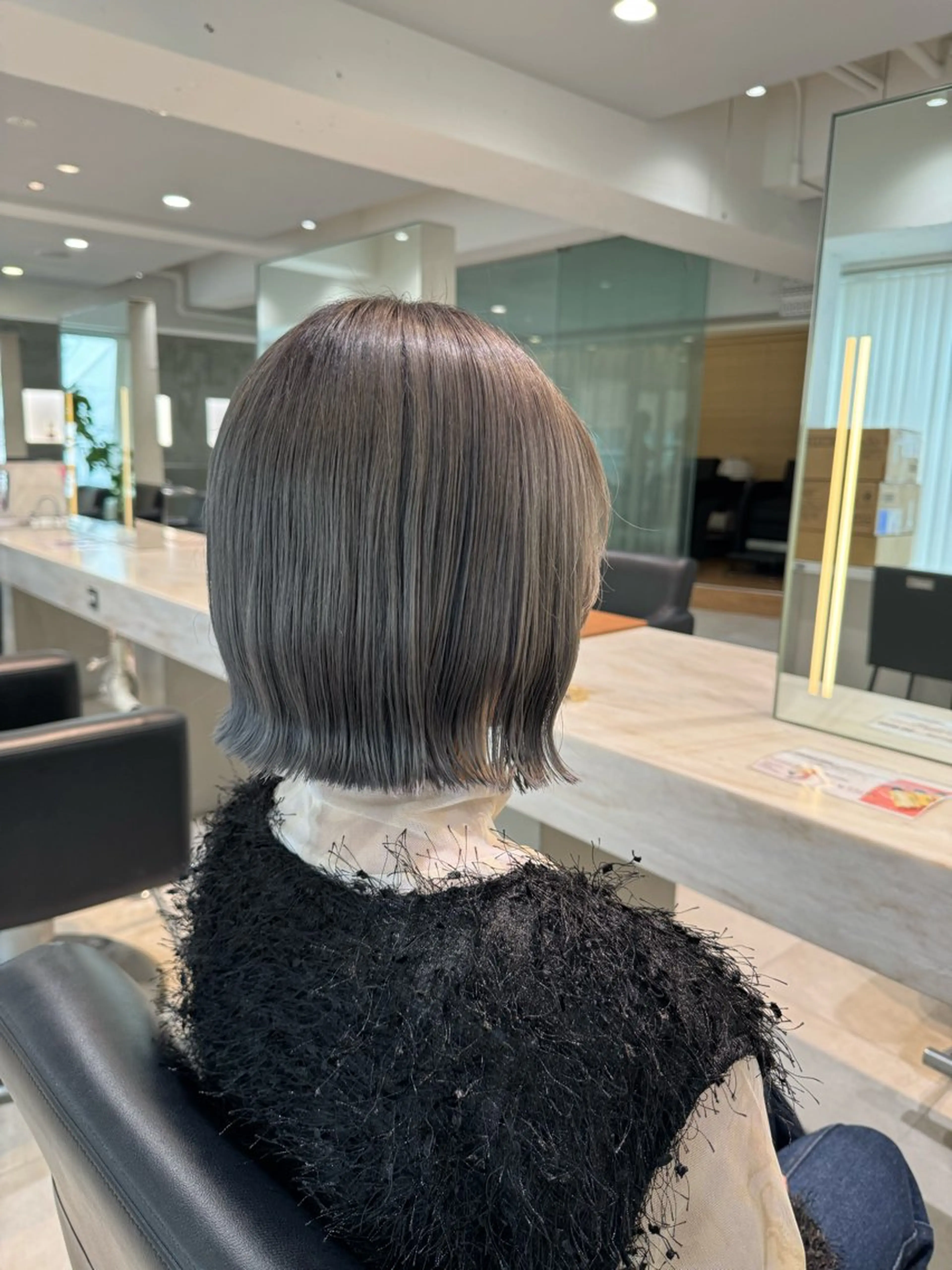 ショート ボブ 🍪ﾖｼｲﾊﾙﾈ🍪 ﾗﾍﾞﾝﾀﾞｰｶﾗｰのヘアスタイル
