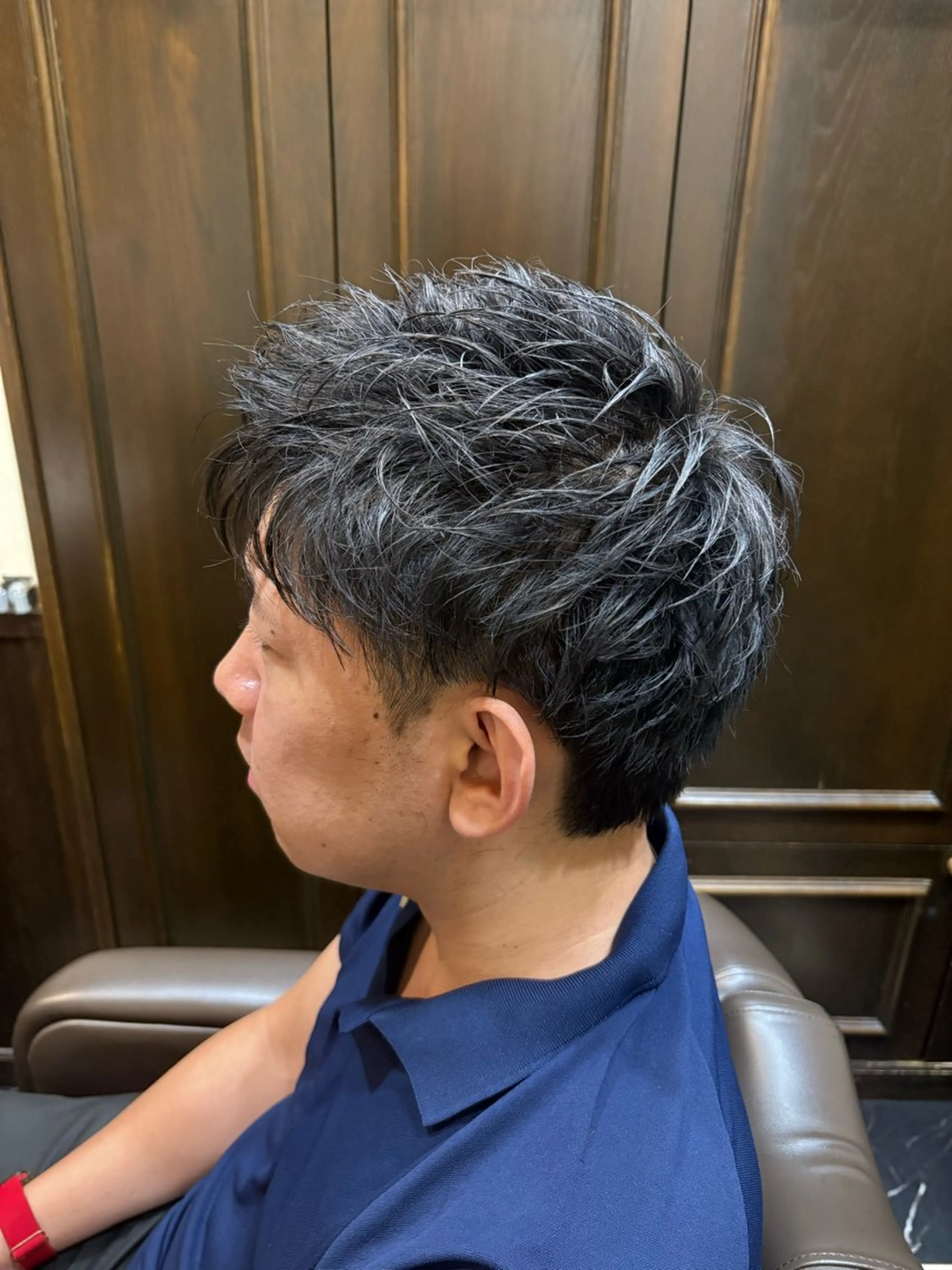 ショート メンズ ビジネス 刈り上げ ショートヘア ヒロ銀座神楽坂店所属・石原 ゆきののヘアスタイル