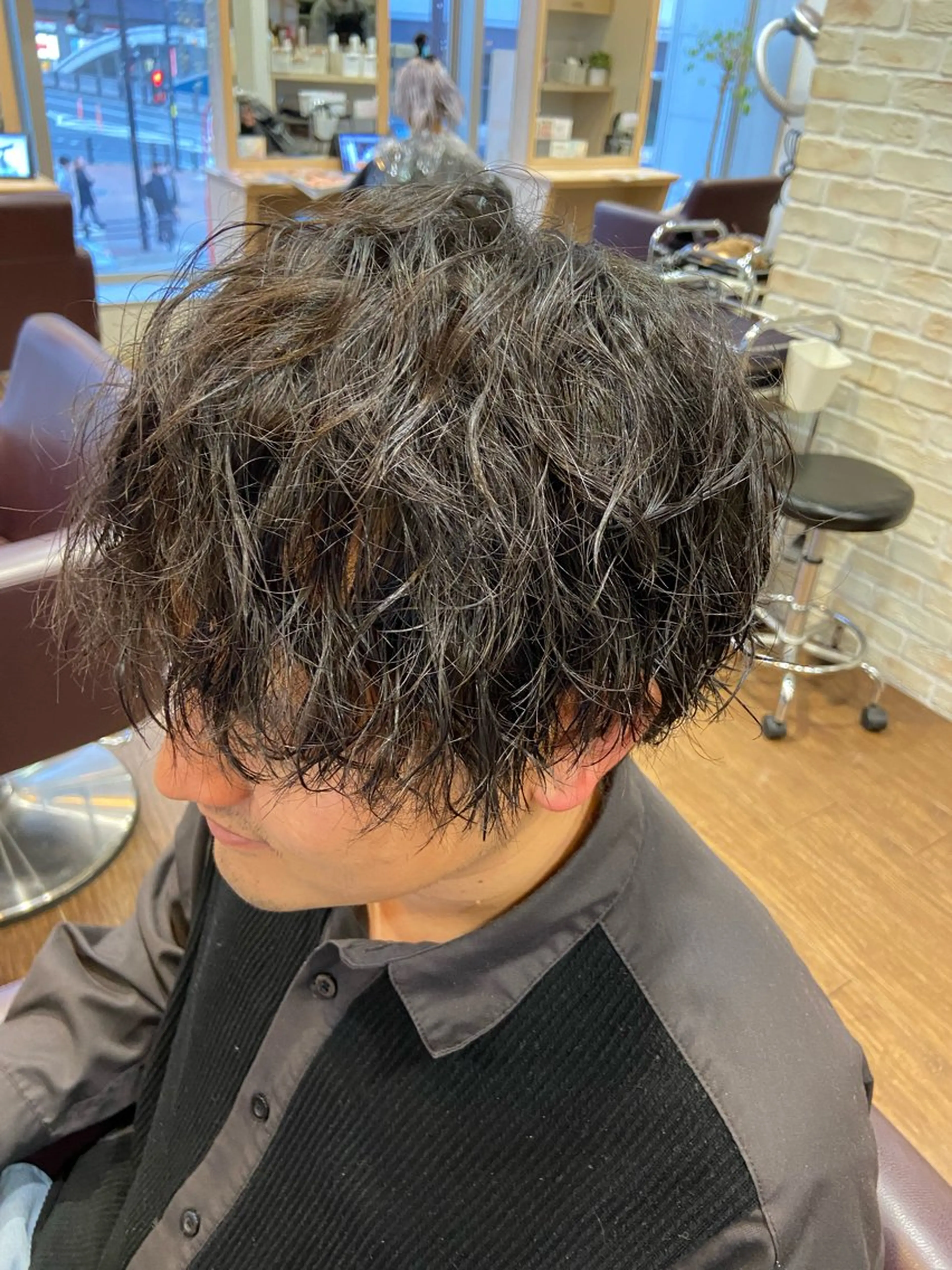 カット×パーマの写真