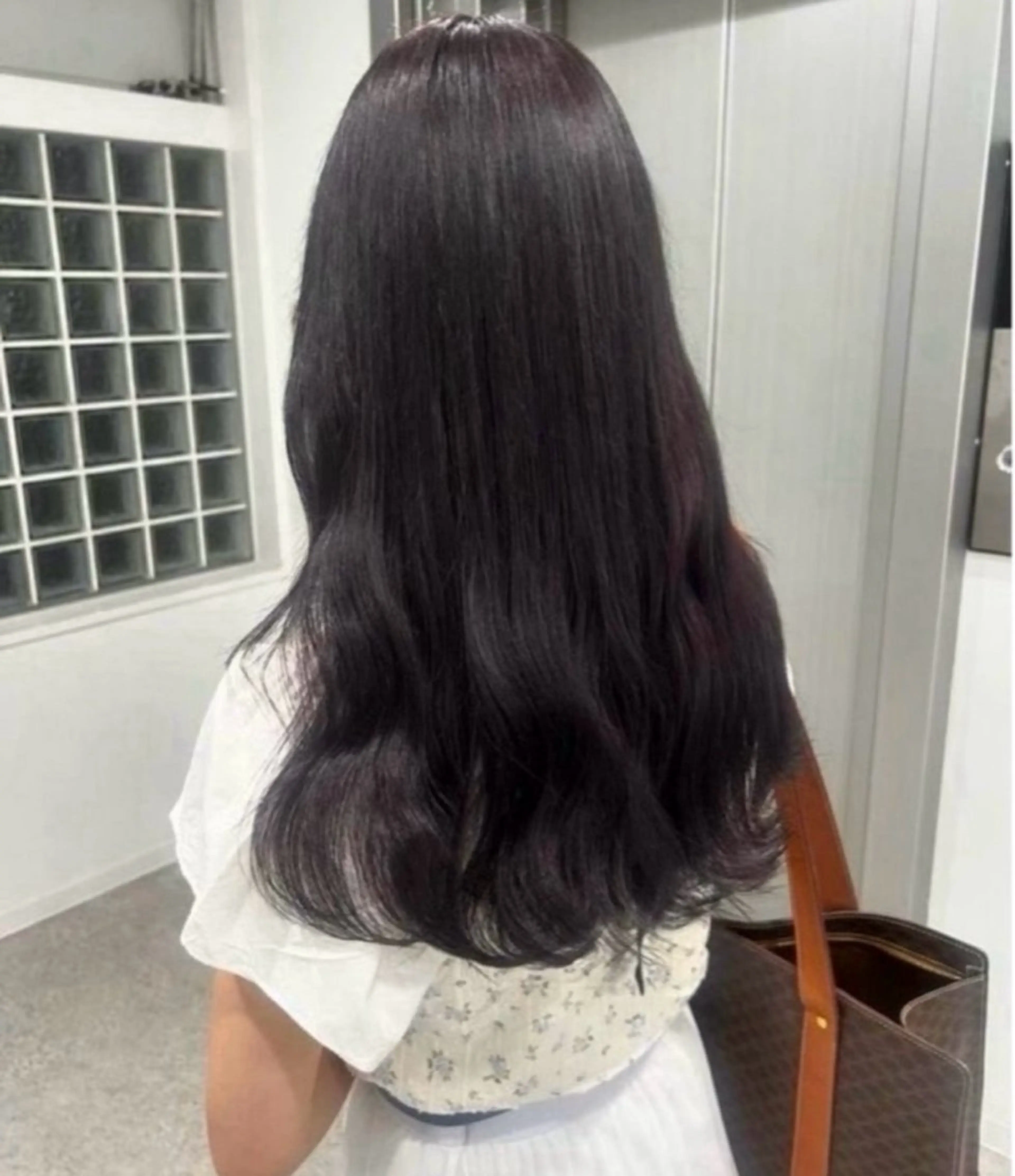 ロング ヘアカラー トリートメント miku/ラベンダー 透明感カラー🪻❤︎のヘアスタイル