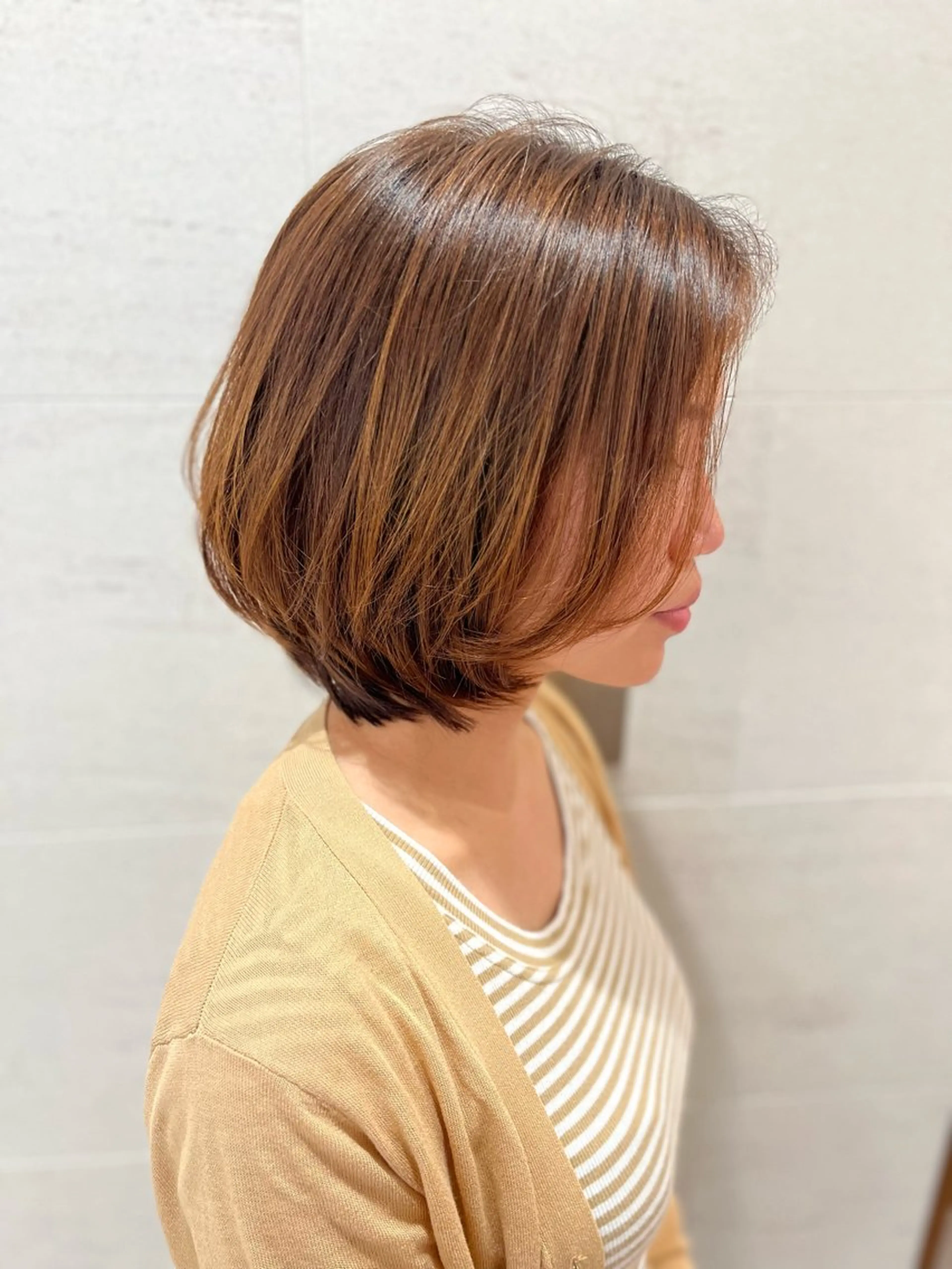 ミディアム カット トリートメント 伊藤 アユミのヘアスタイル
