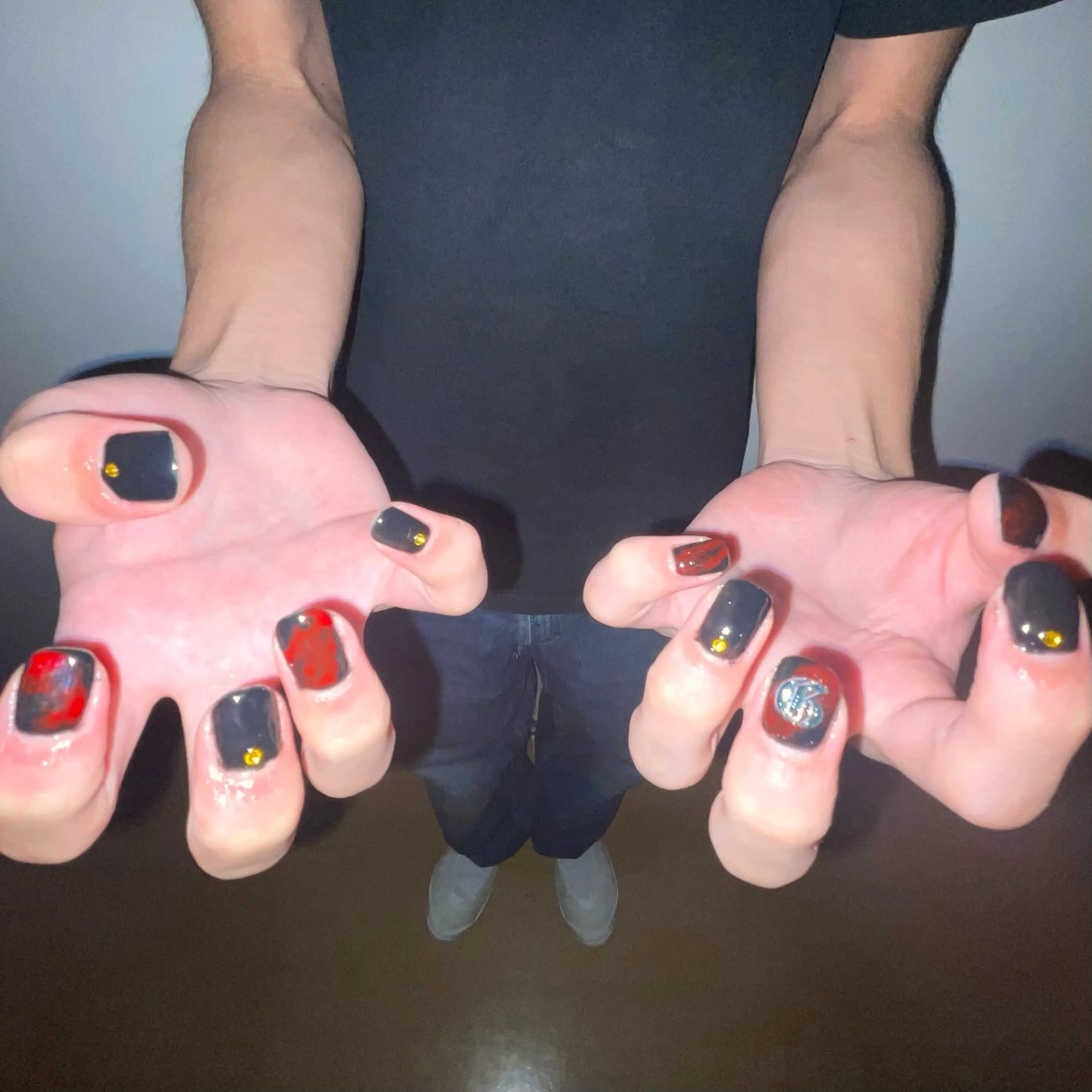 メンズ ネイル ハンドネイル 【REVE】 Niraiのネイルデザイン