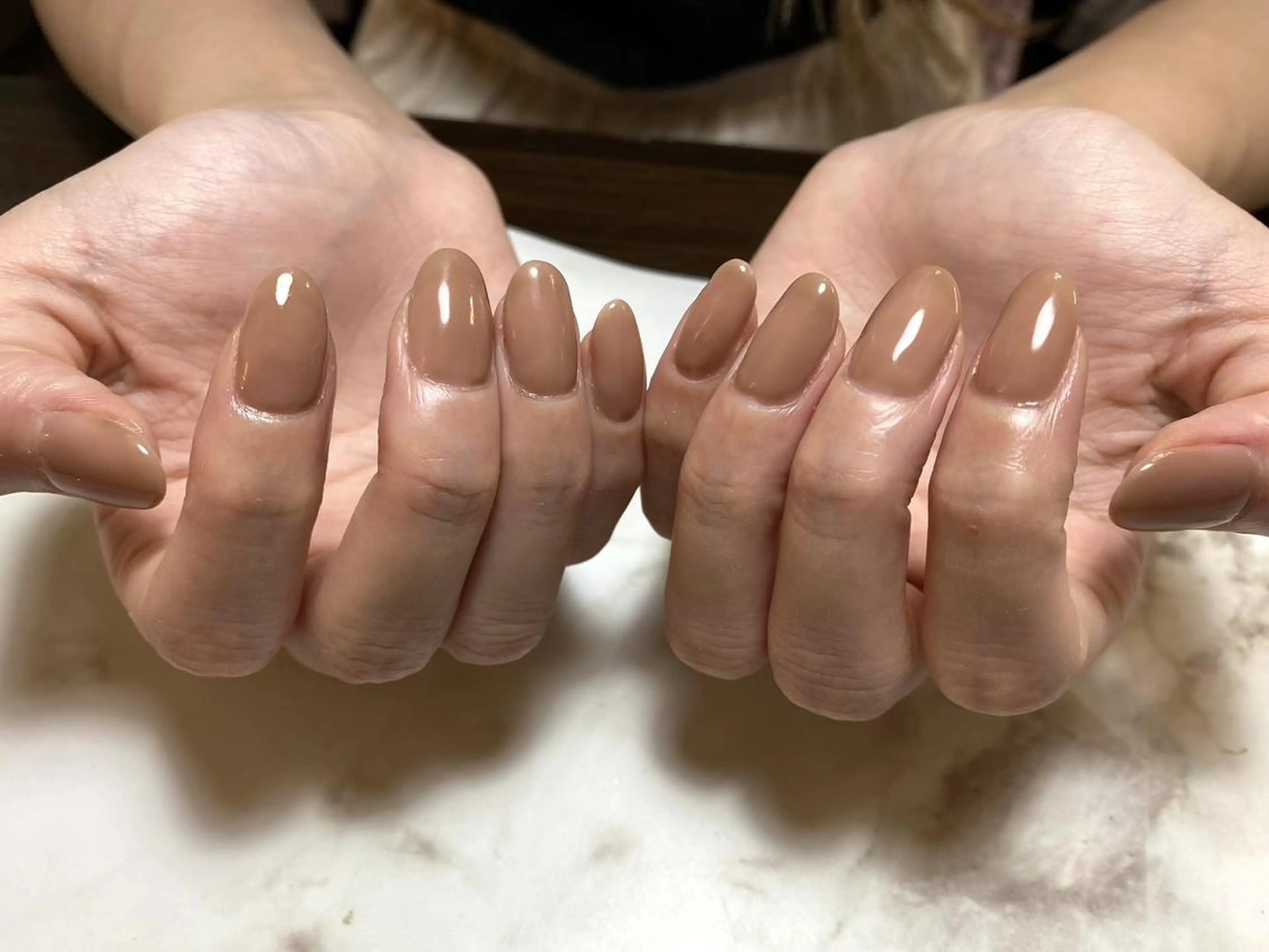 ネイル ワンカラーネイル Ellie Nail Serinaのネイルデザイン