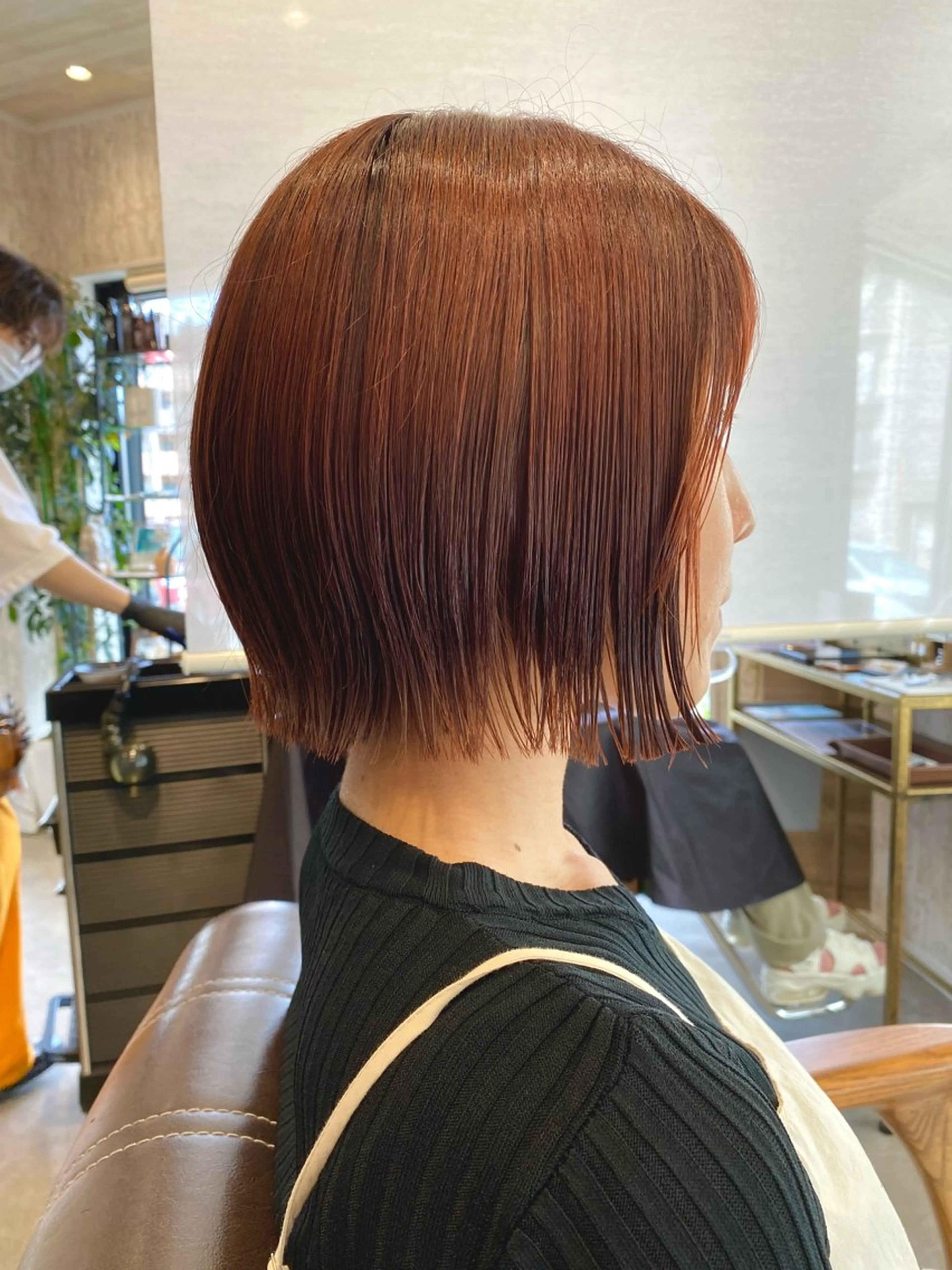 ミディアム カット ヘアカラー Jor(ヨル)所属・白木 遥太のヘアスタイル