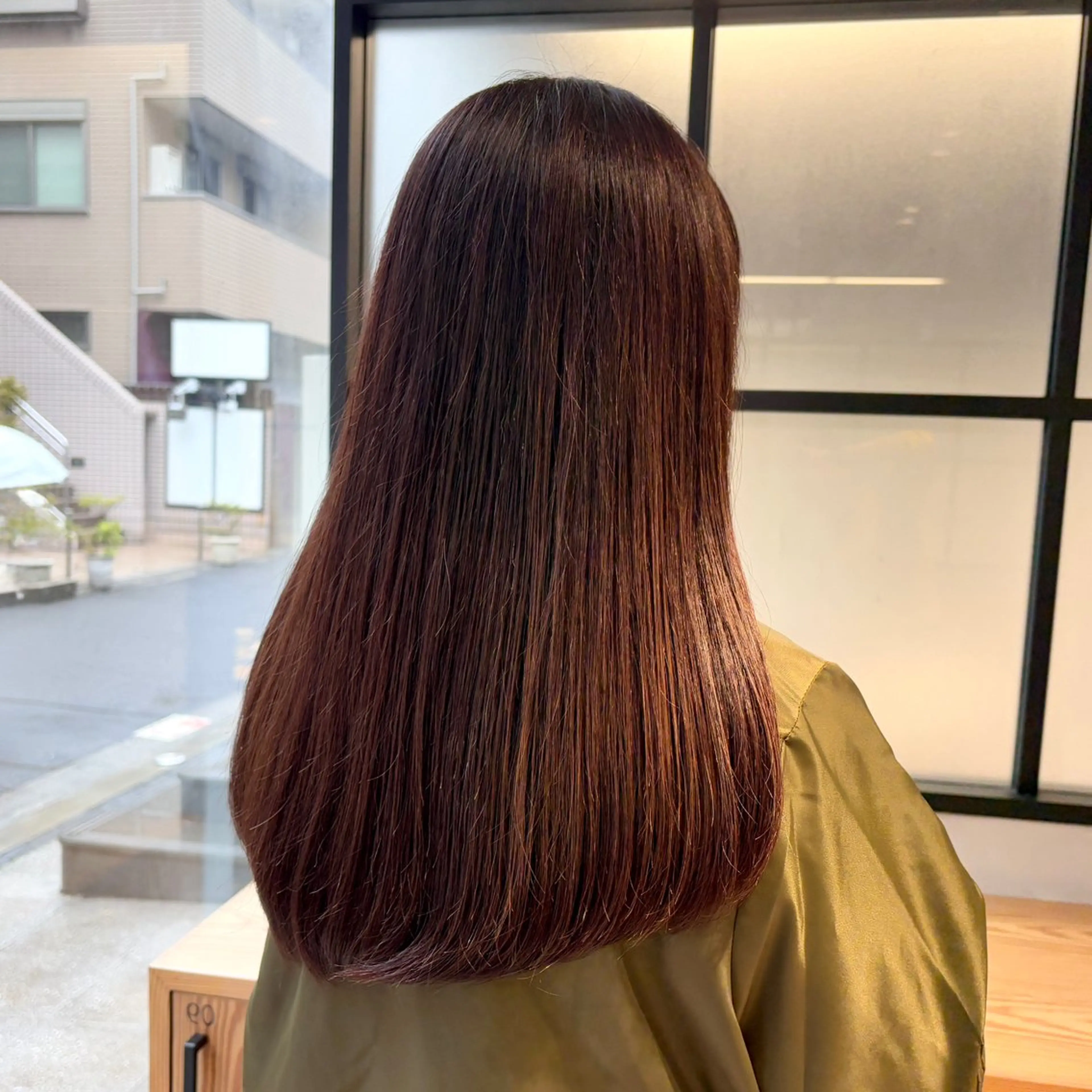 ロング カラー ハイライトカラー ハイライト ヘアカラー トリートメント DX SHARE SALON所属・matka白髪ぼかし 大人ヘア/KEIKOのヘアスタイル