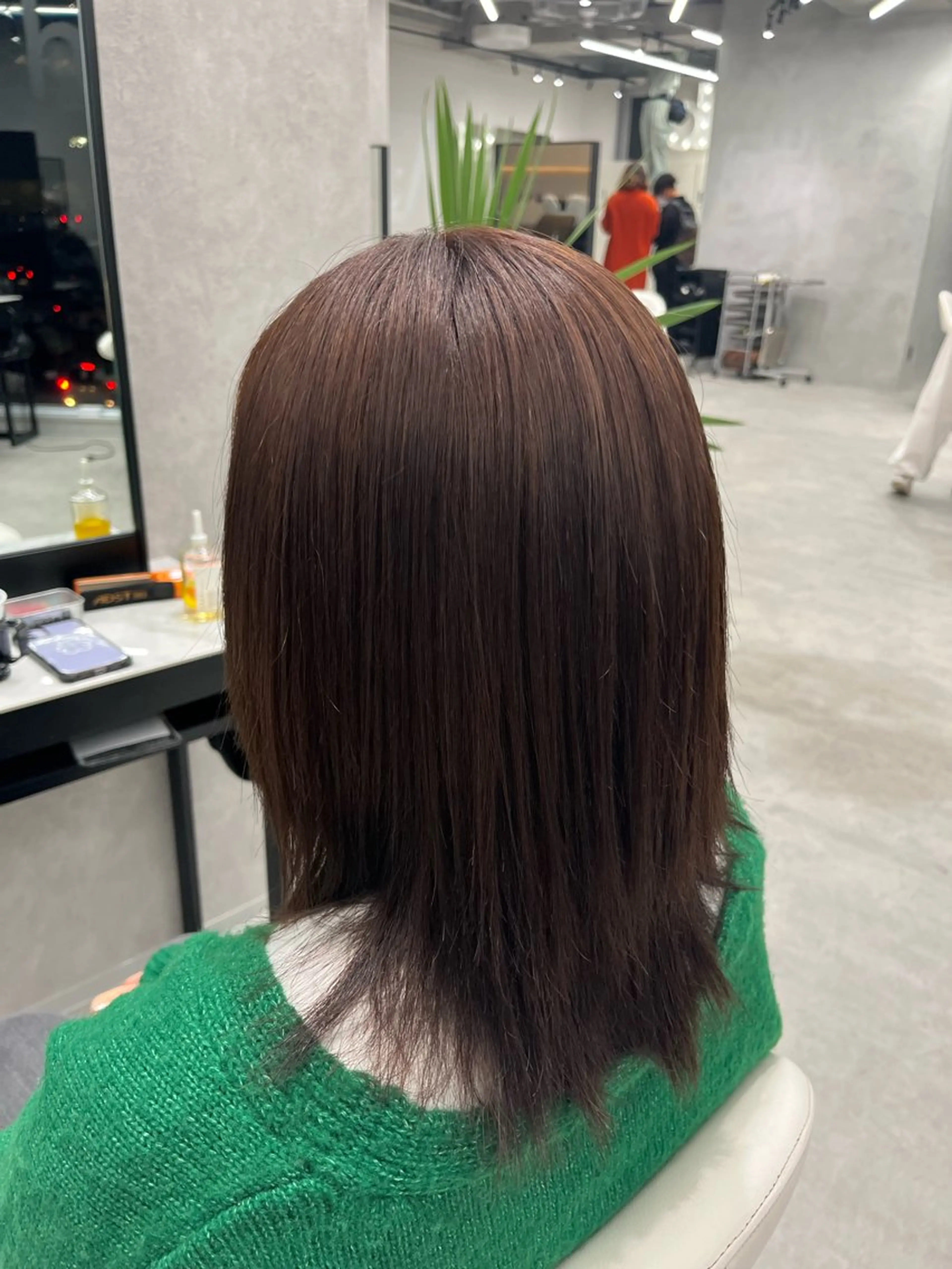 カラー ブリーチ ブラウンカラー ブリーチなしカラー 🩷hair salon dot. tokyo color 🩷所属・ハイトーンカラー ⌇Hao 🎀✮のヘアスタイル