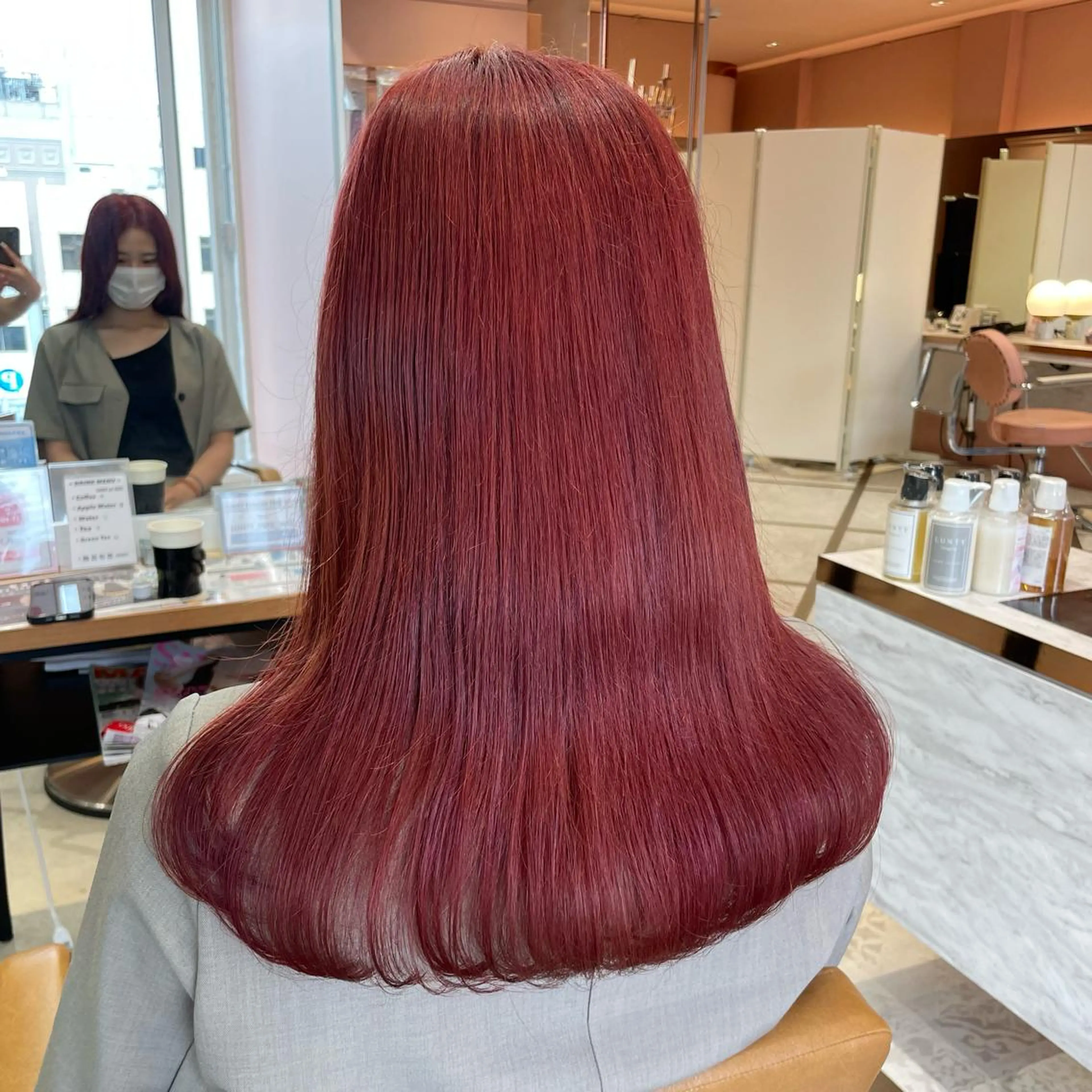カラー ヘアカラー トリートメント 🐰LUNTY YUMEKA🐰のヘアスタイル