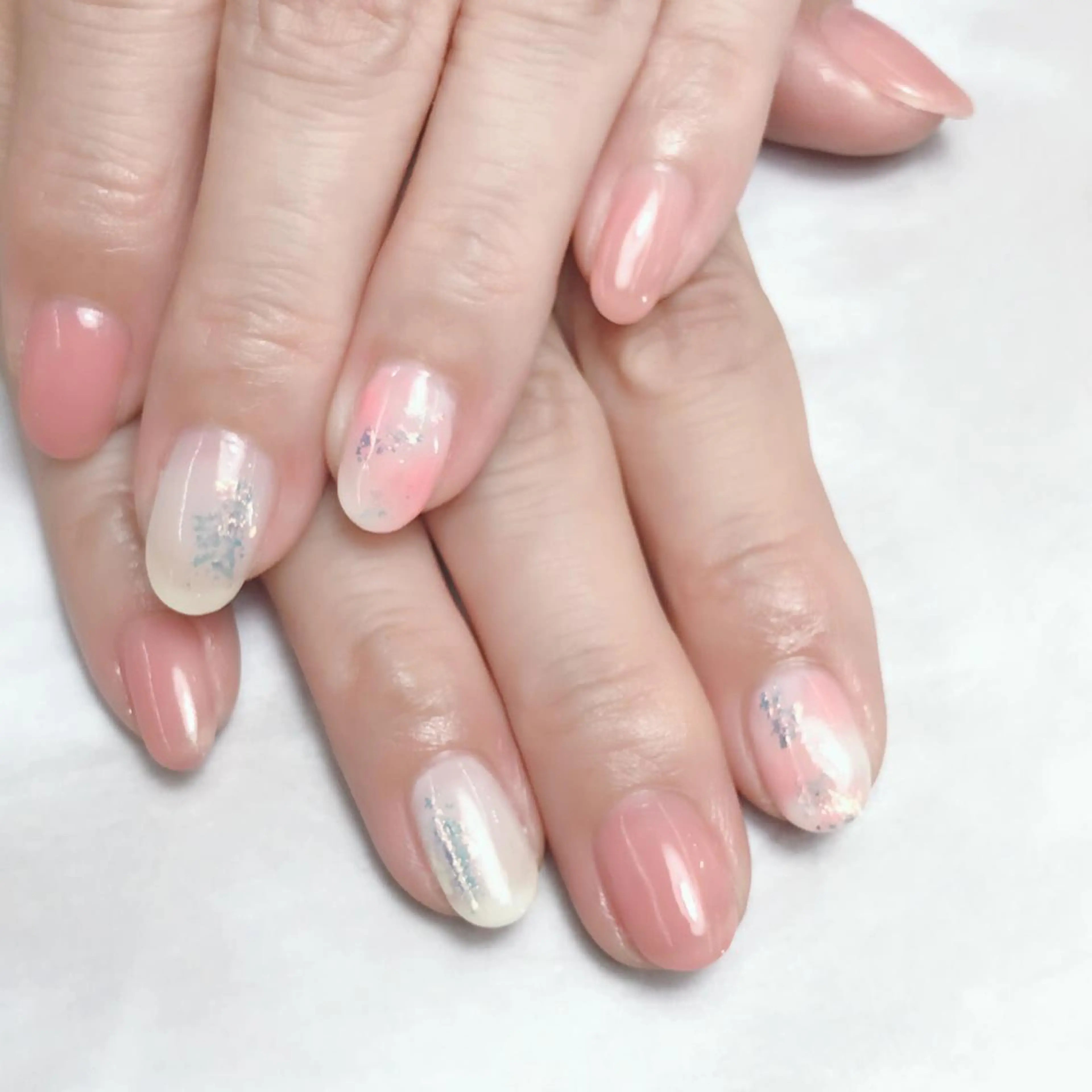 ネイル ニュアンスネイル I-FLAT KAORUのネイルデザイン