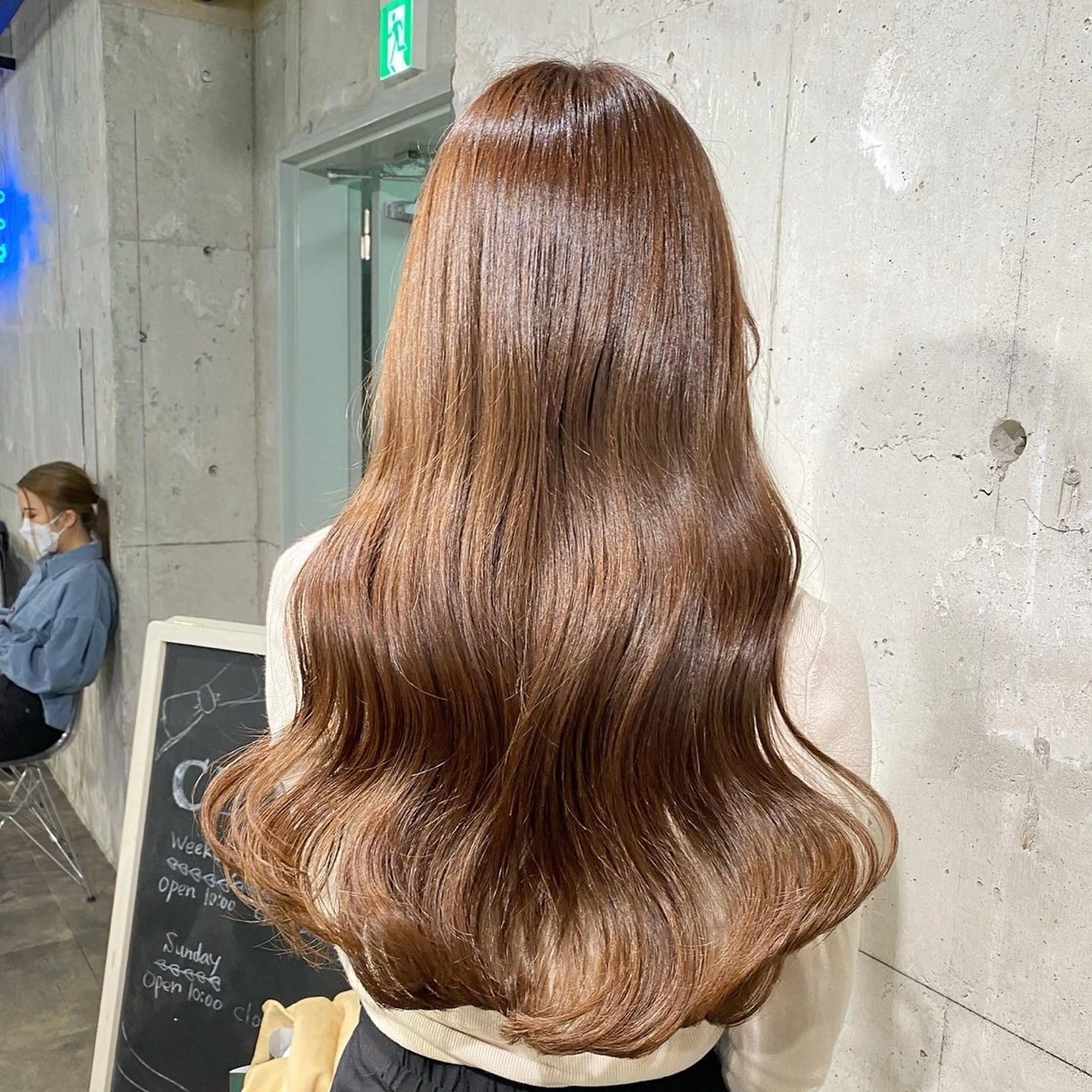 ロング カラー カット パーマ トリートメント ヘアセット 🟦ニュアンス/メン ズパーマ横浜🟦のヘアスタイル