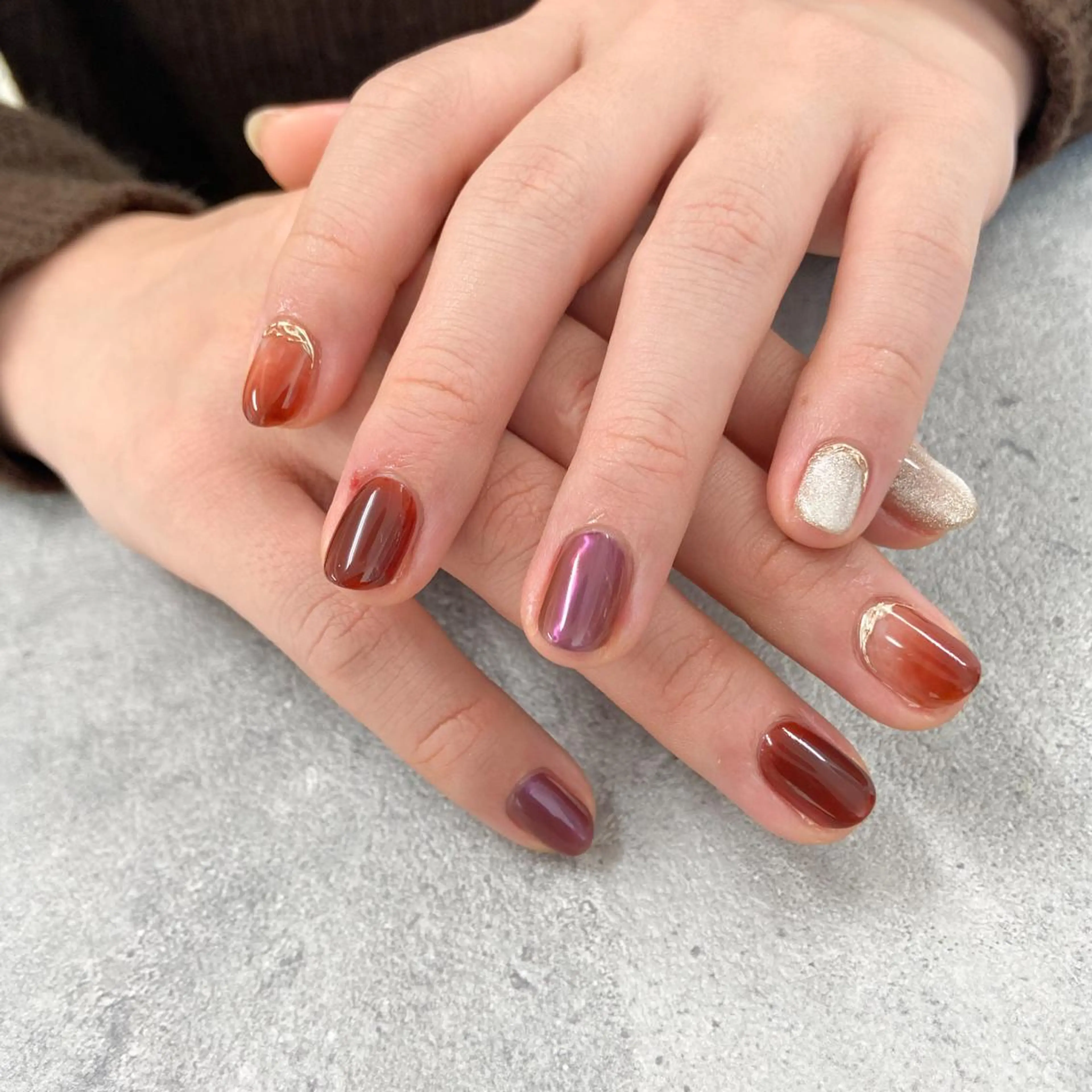 ネイル 黒沢 直子のネイルデザイン