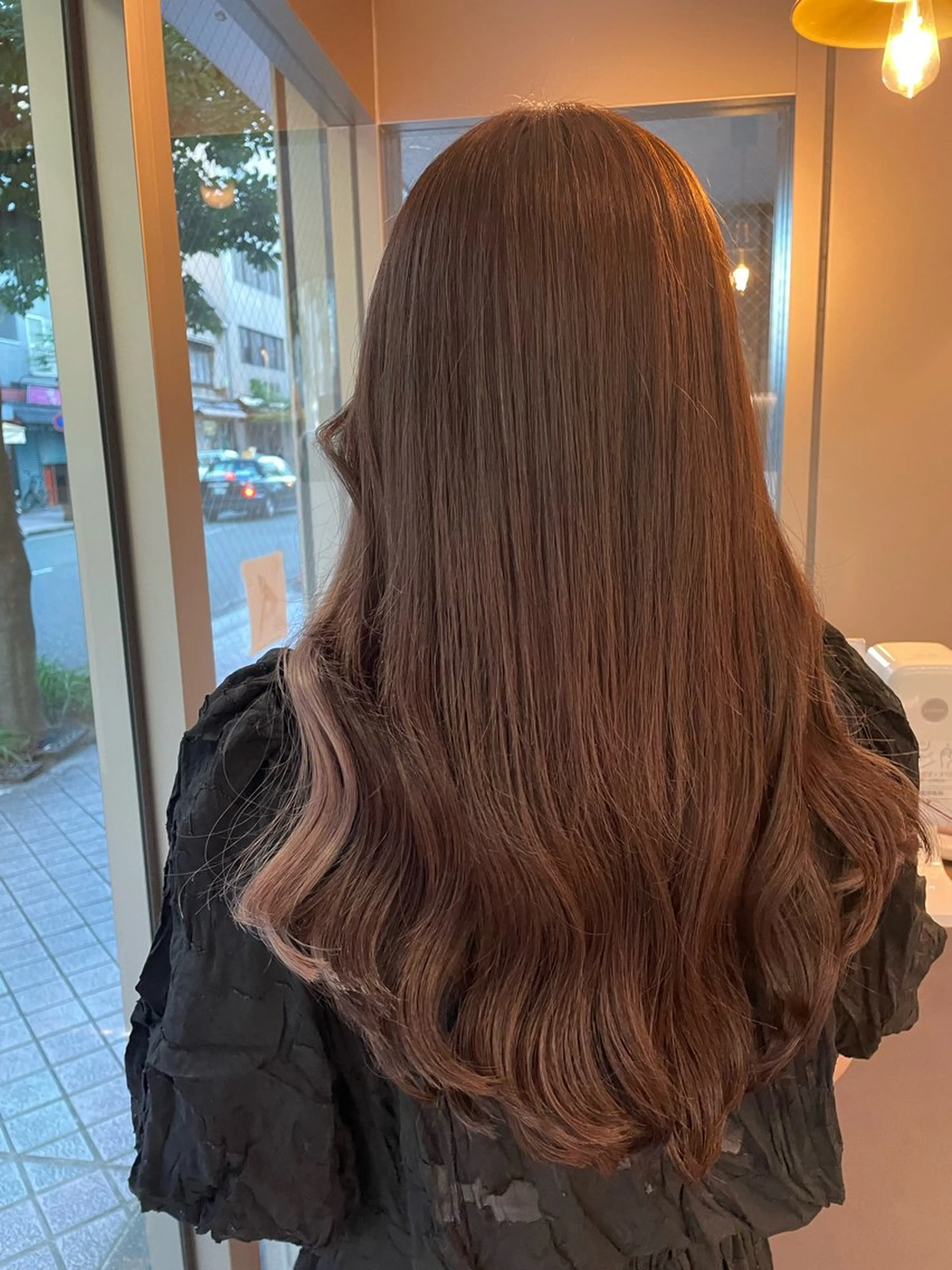 ロング エクステ シールエクステ/束感 マツエク/マツパのヘアスタイル
