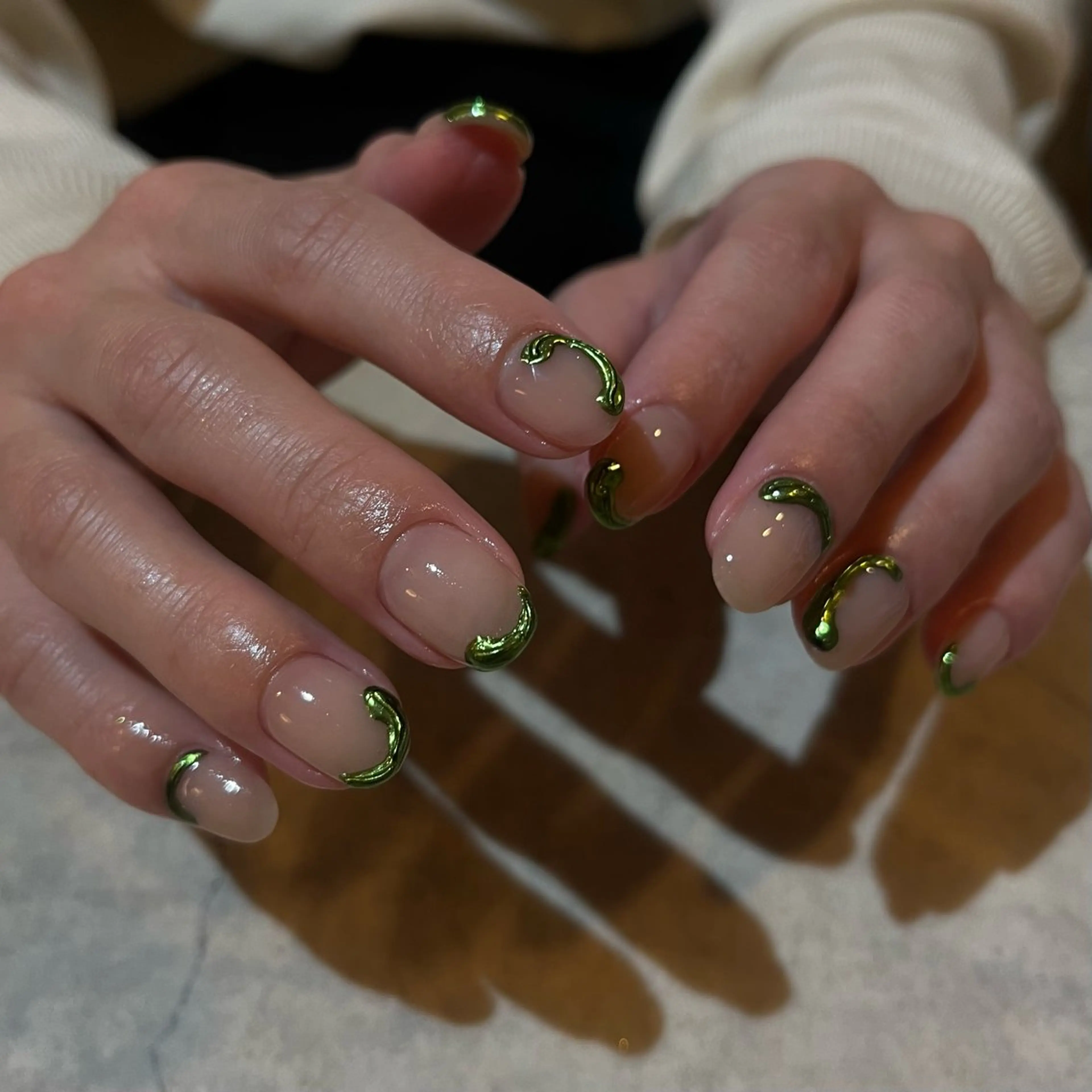 ネイル ハンドネイル nail salon O (en)所属・vegh. nail／阿波座のネイルデザイン