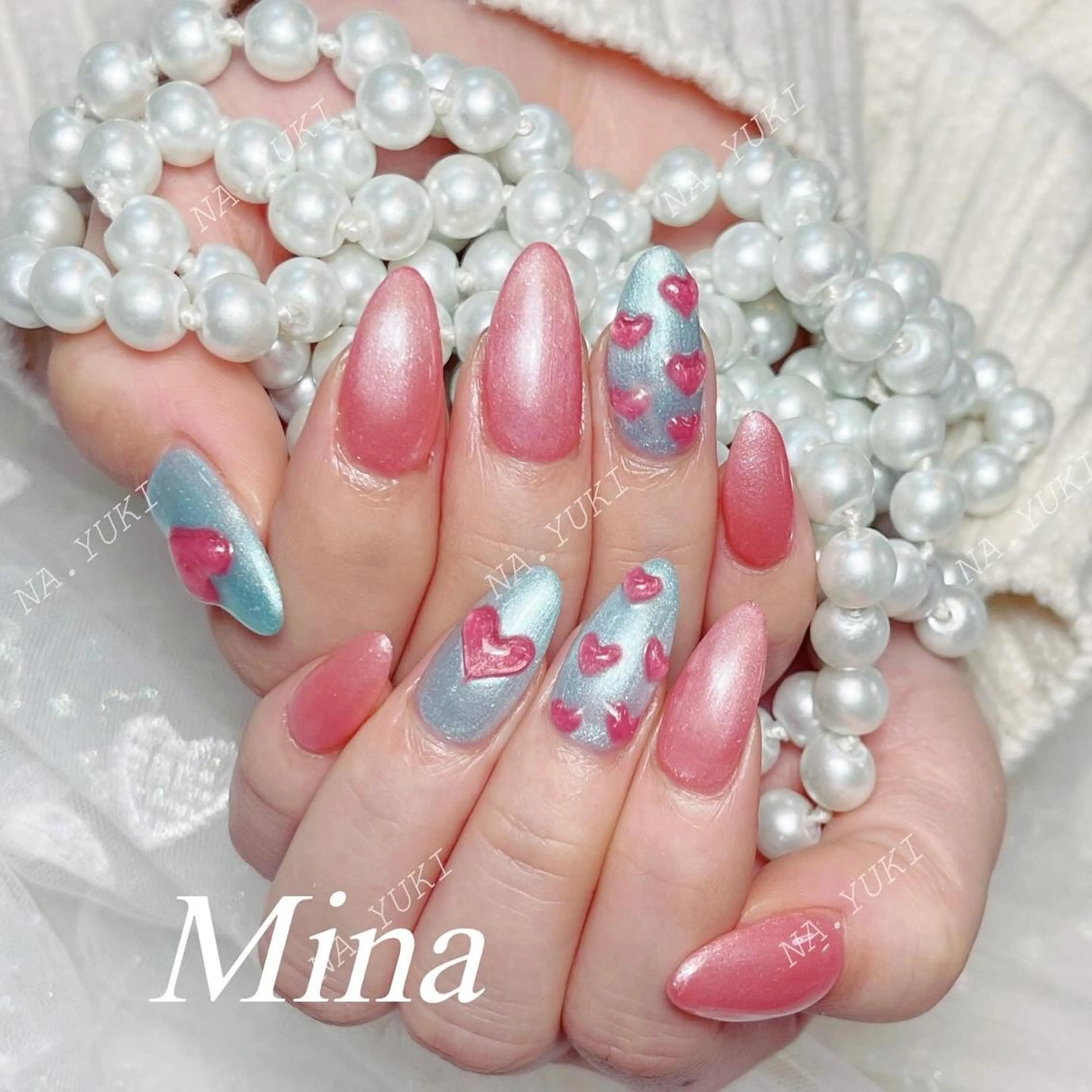 ネイル ハンドネイル ハンドケア YUKI 💗 渋谷店のネイルデザイン