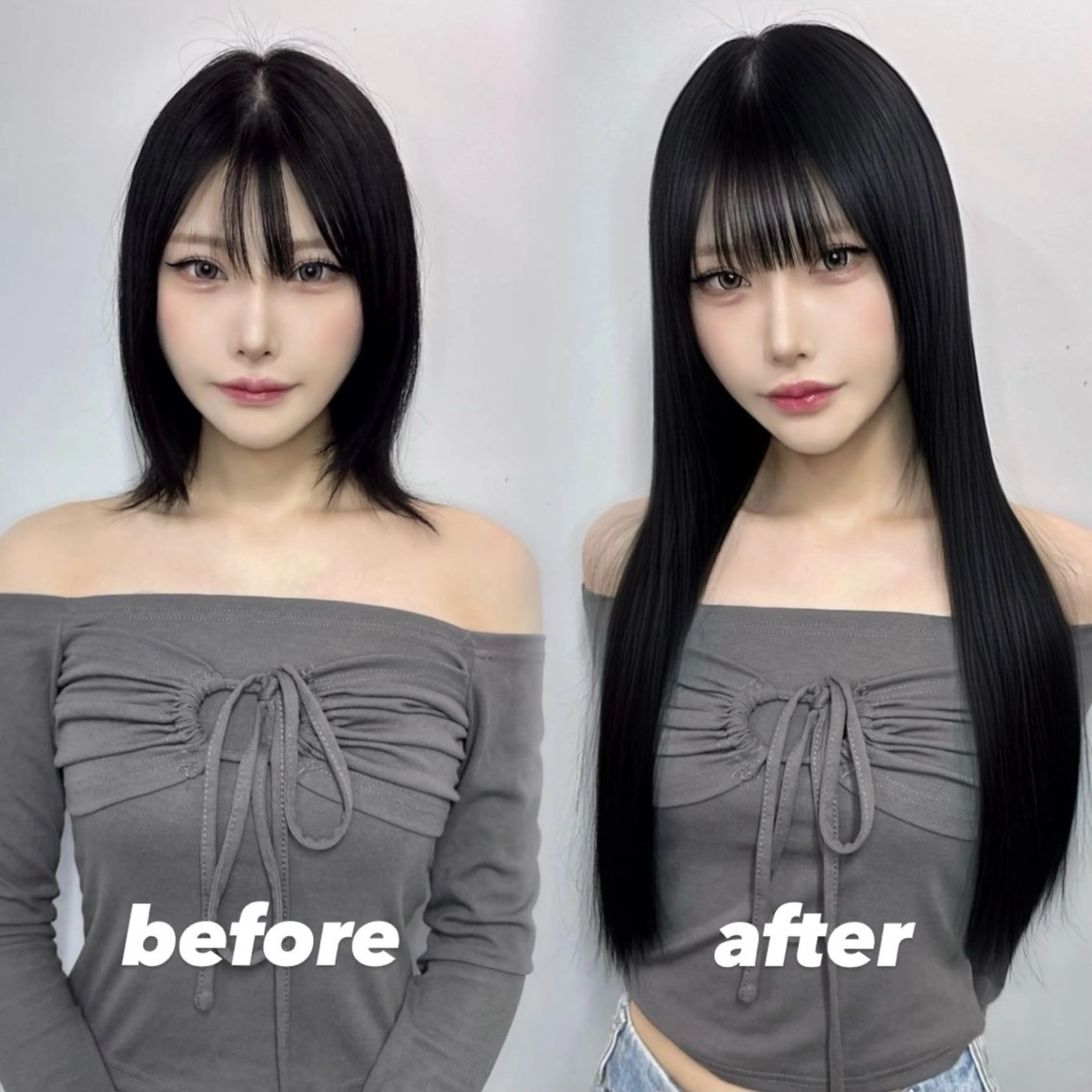 ロング ヘアカラー エクステ 糸川 伸樹のヘアスタイル