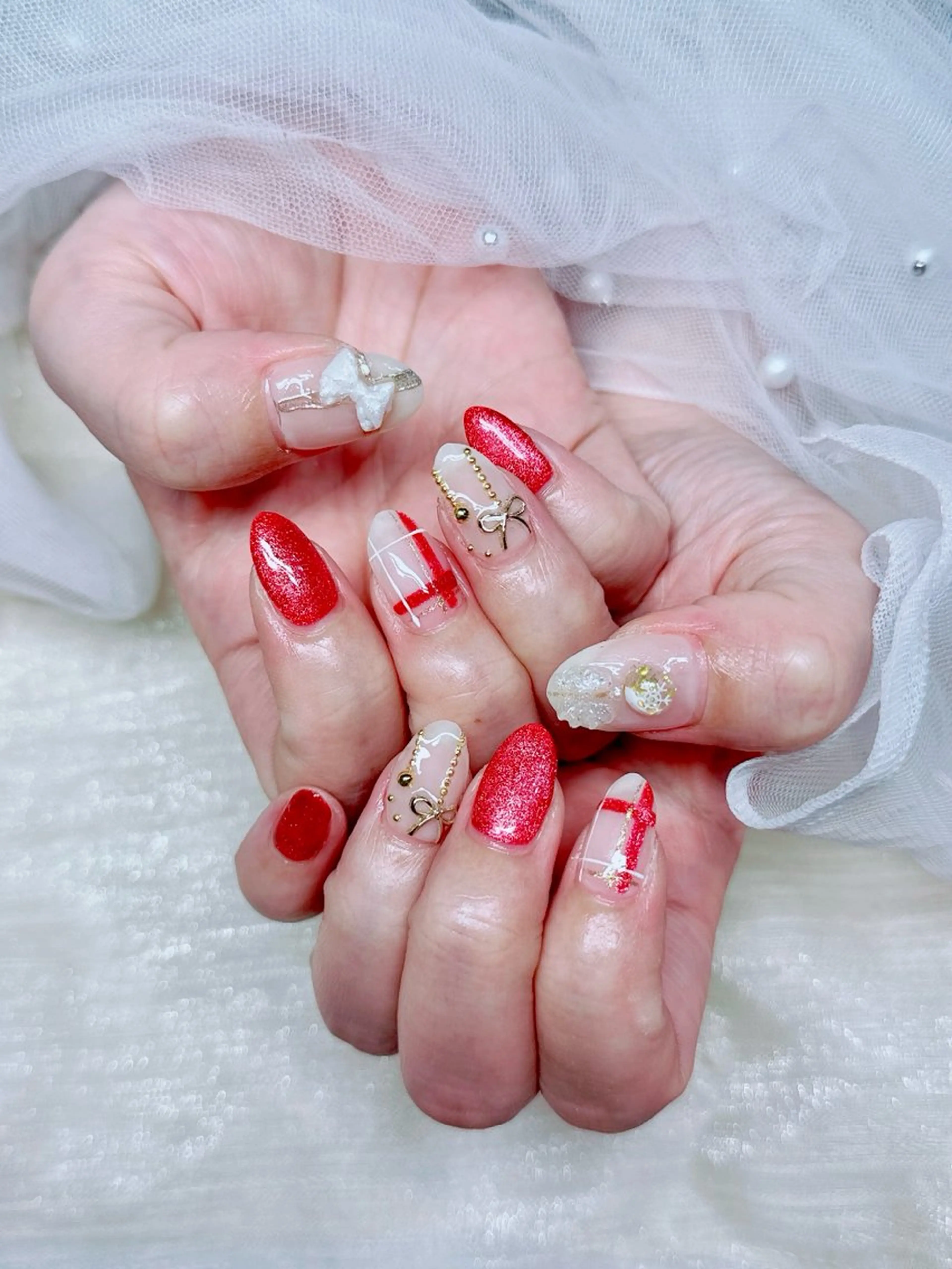 ✨大人気チップ長さだしワンホンデザインの写真