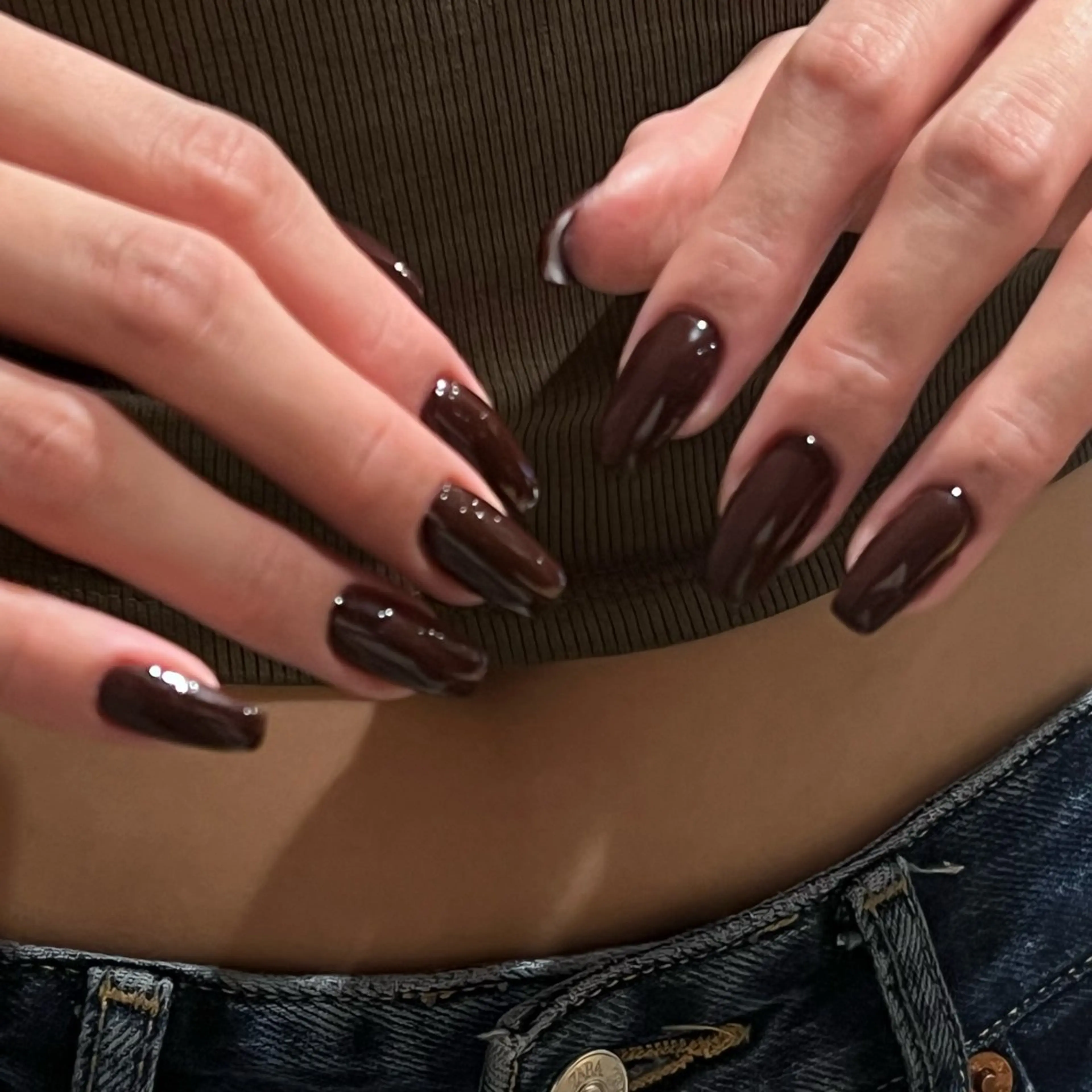 ネイル ワンカラーネイル ハンドネイル nail salon 結のネイルデザイン