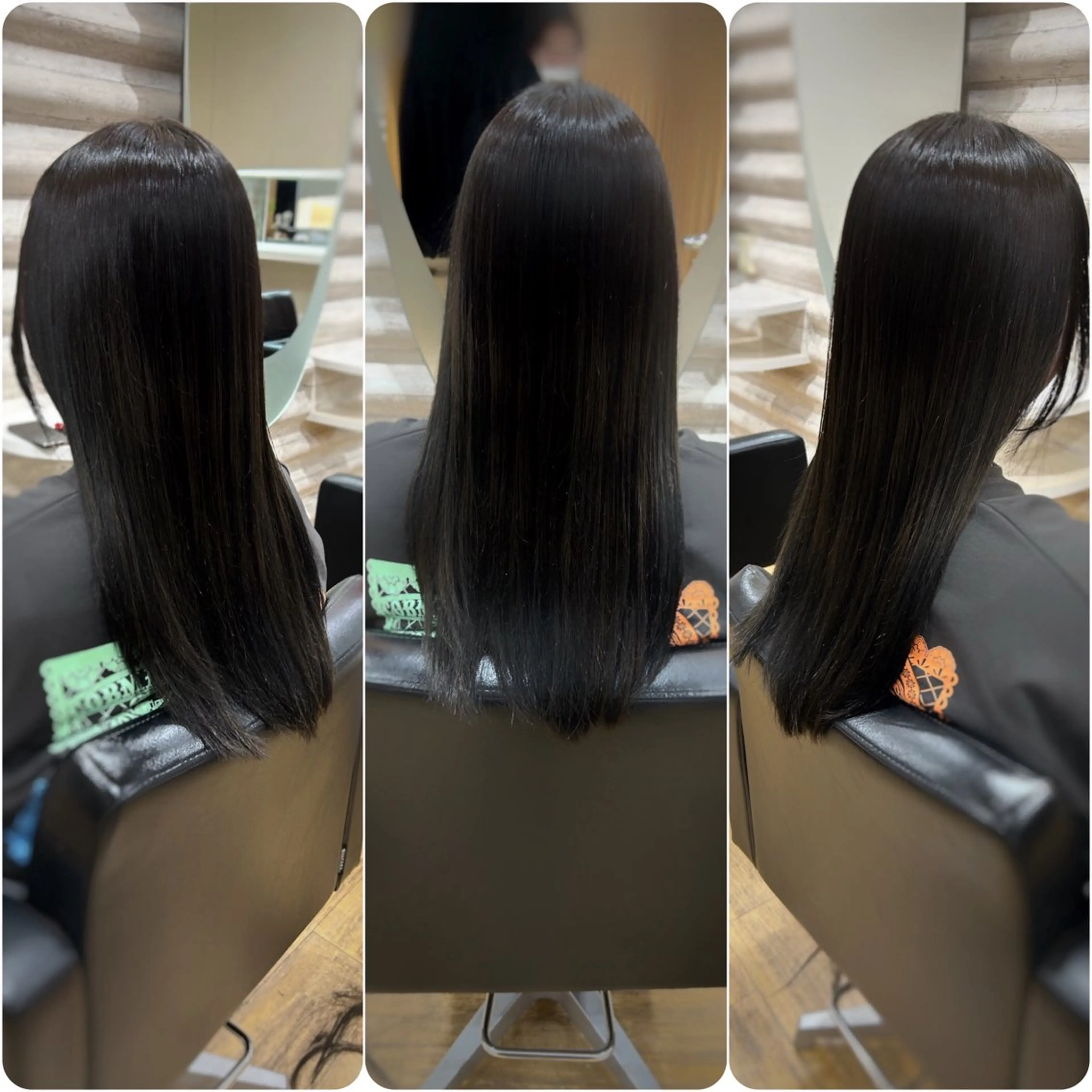 ロング カラー 髪質改善 トリートメント 艶の専門店/髪質改善 ×酸熱カラー/KONのヘアスタイル