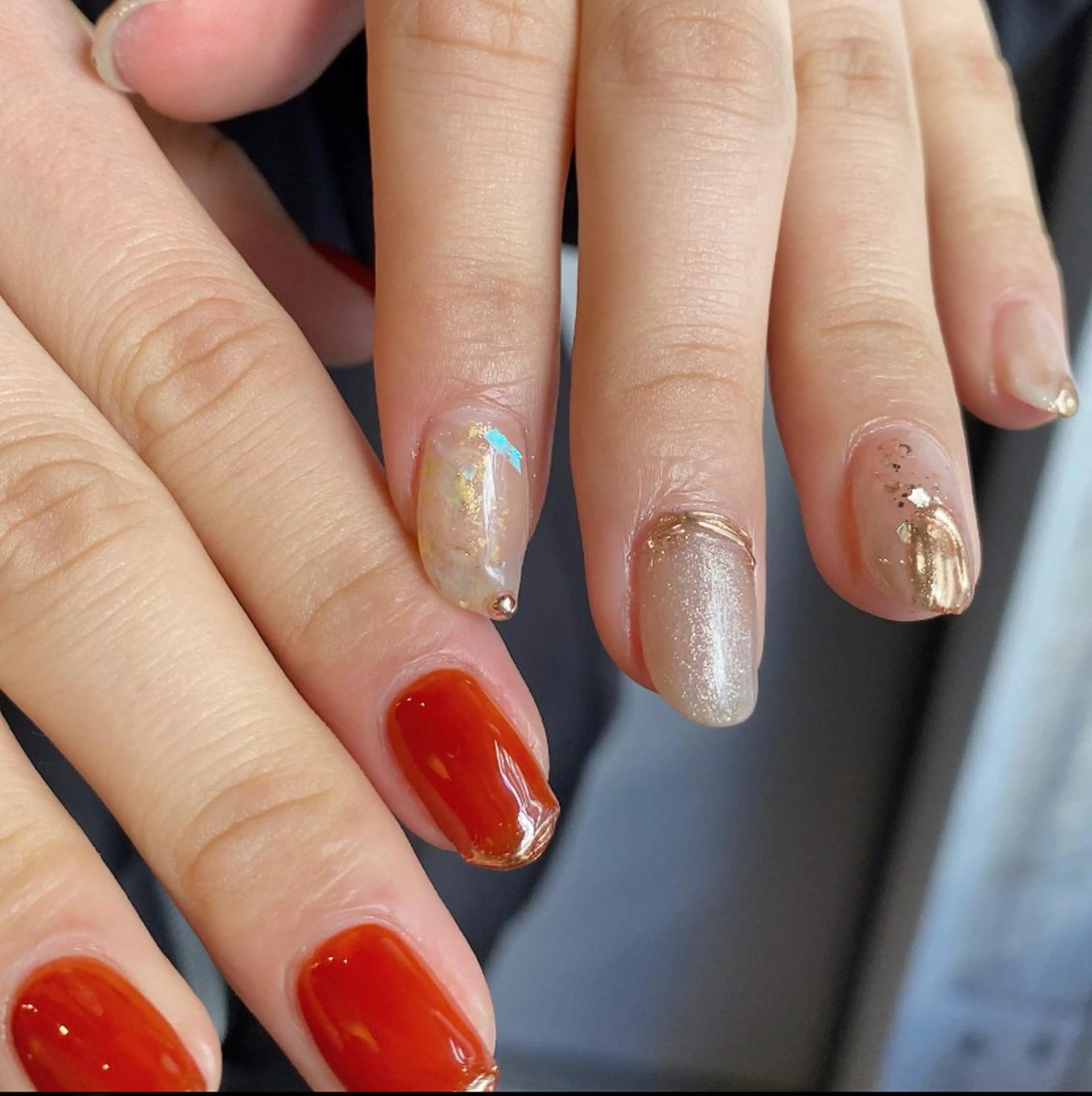 ネイル アートネイル 持ち込み ハンドネイル &. momoのネイルデザイン