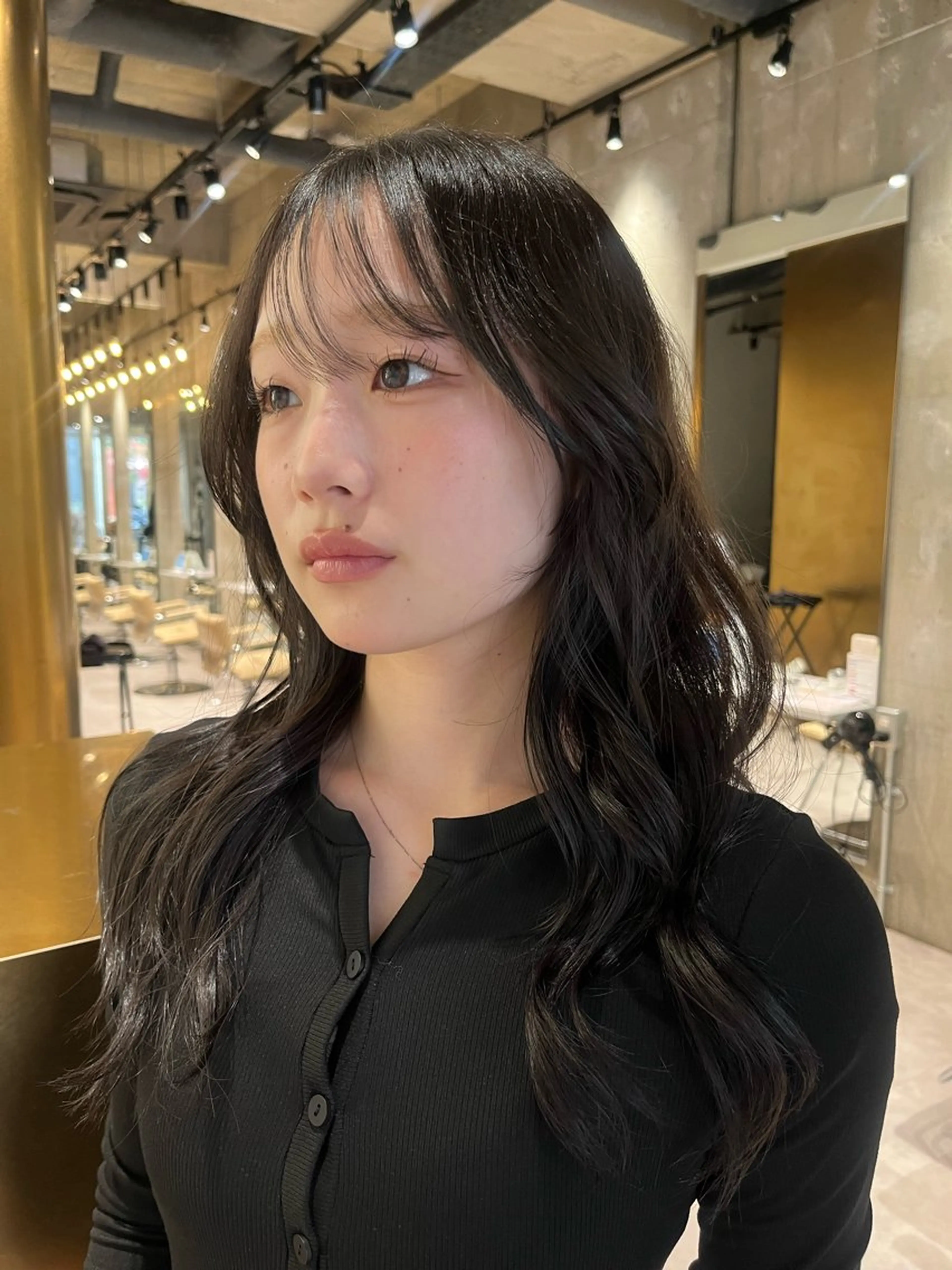 ロング カラー カット ヘアカラー yoke所属・haruka kobayashiのヘアスタイル
