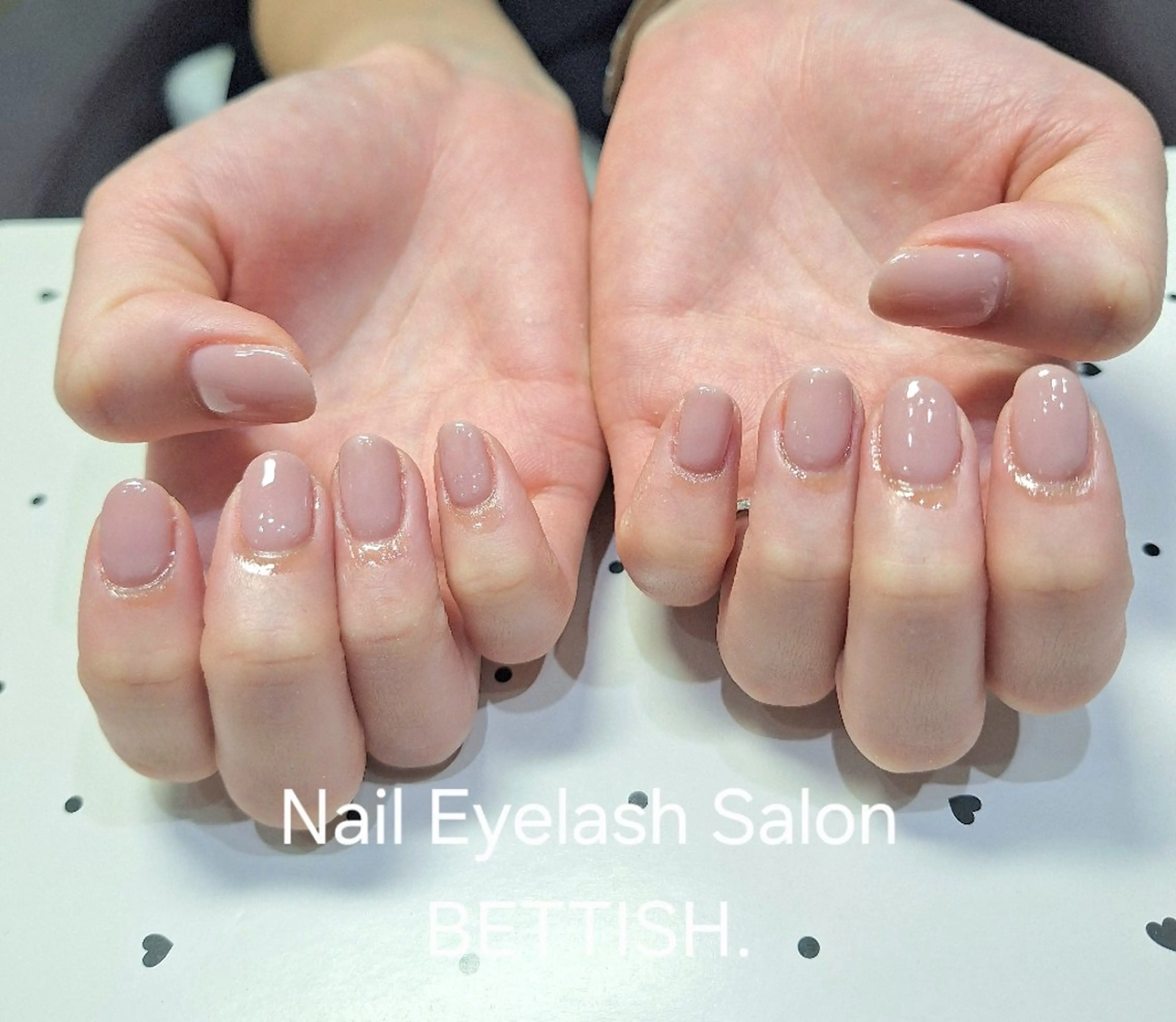 ネイル ワンカラーネイル ピンク ハンドネイル BETTISH AIRIのネイルデザイン