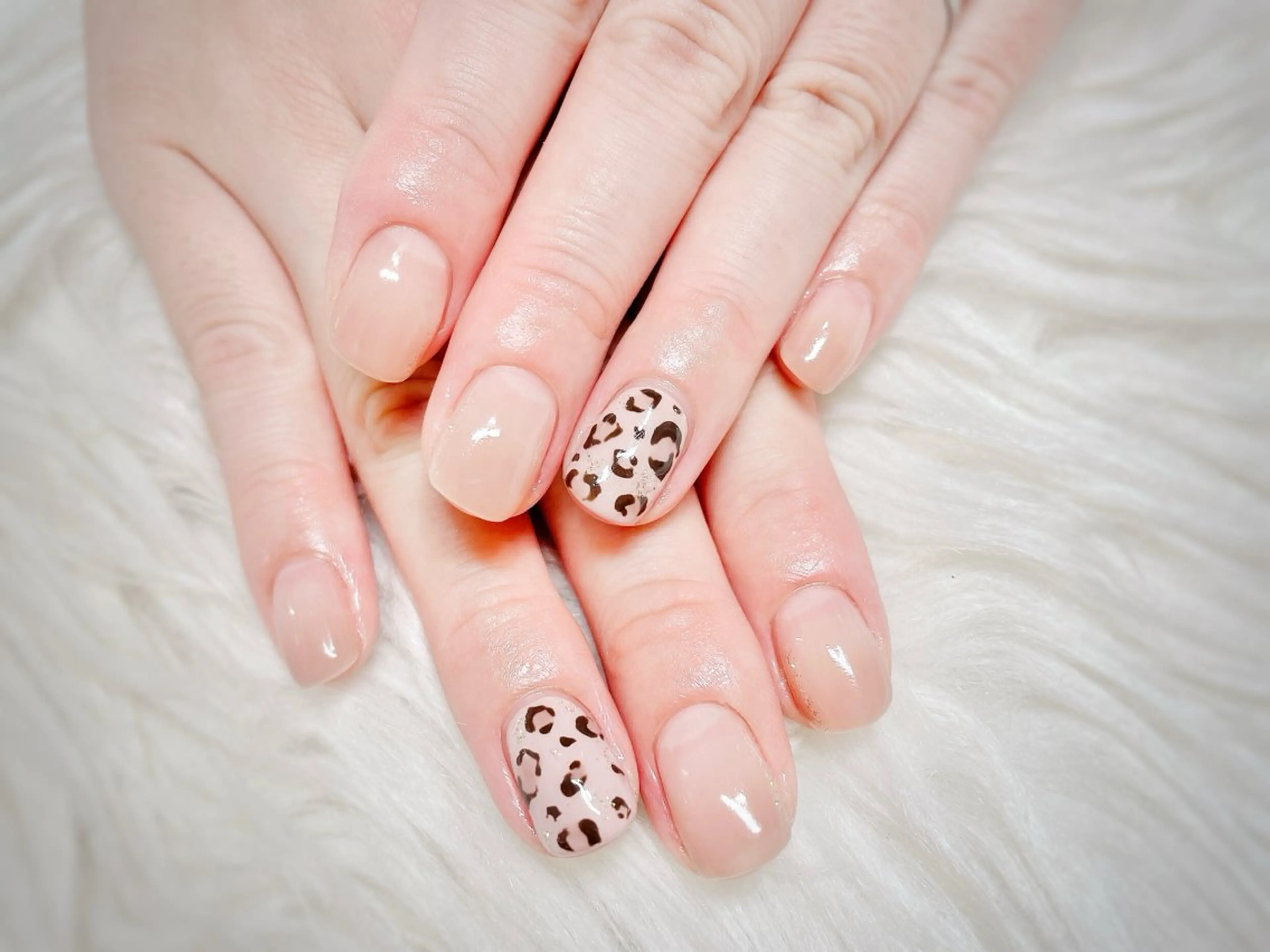 ネイル アニマル柄 ハンドネイル T Yuiのネイルデザイン