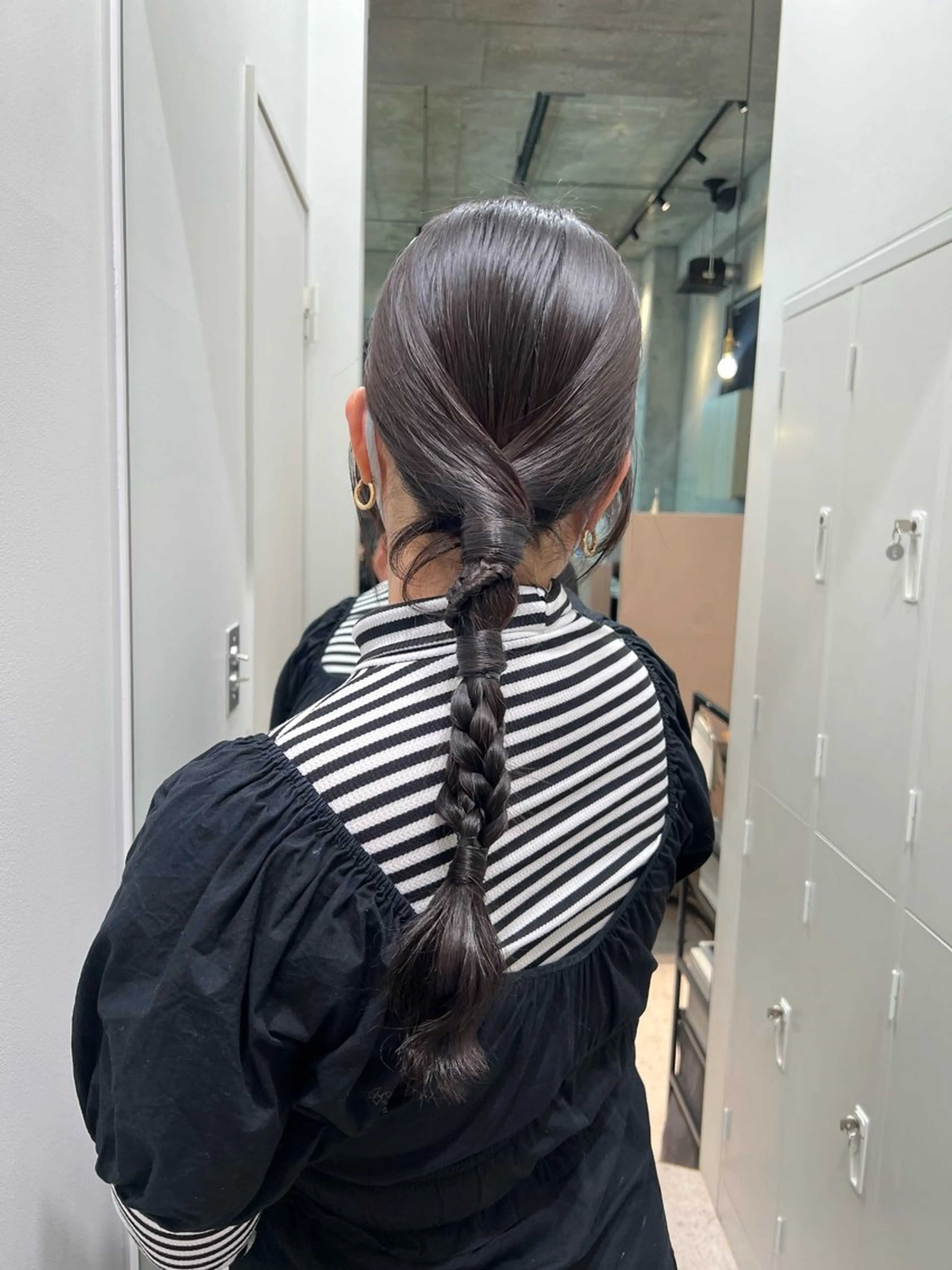ロング ヘアセット カコ♡ ボブ ヘアアレンジのヘアスタイル