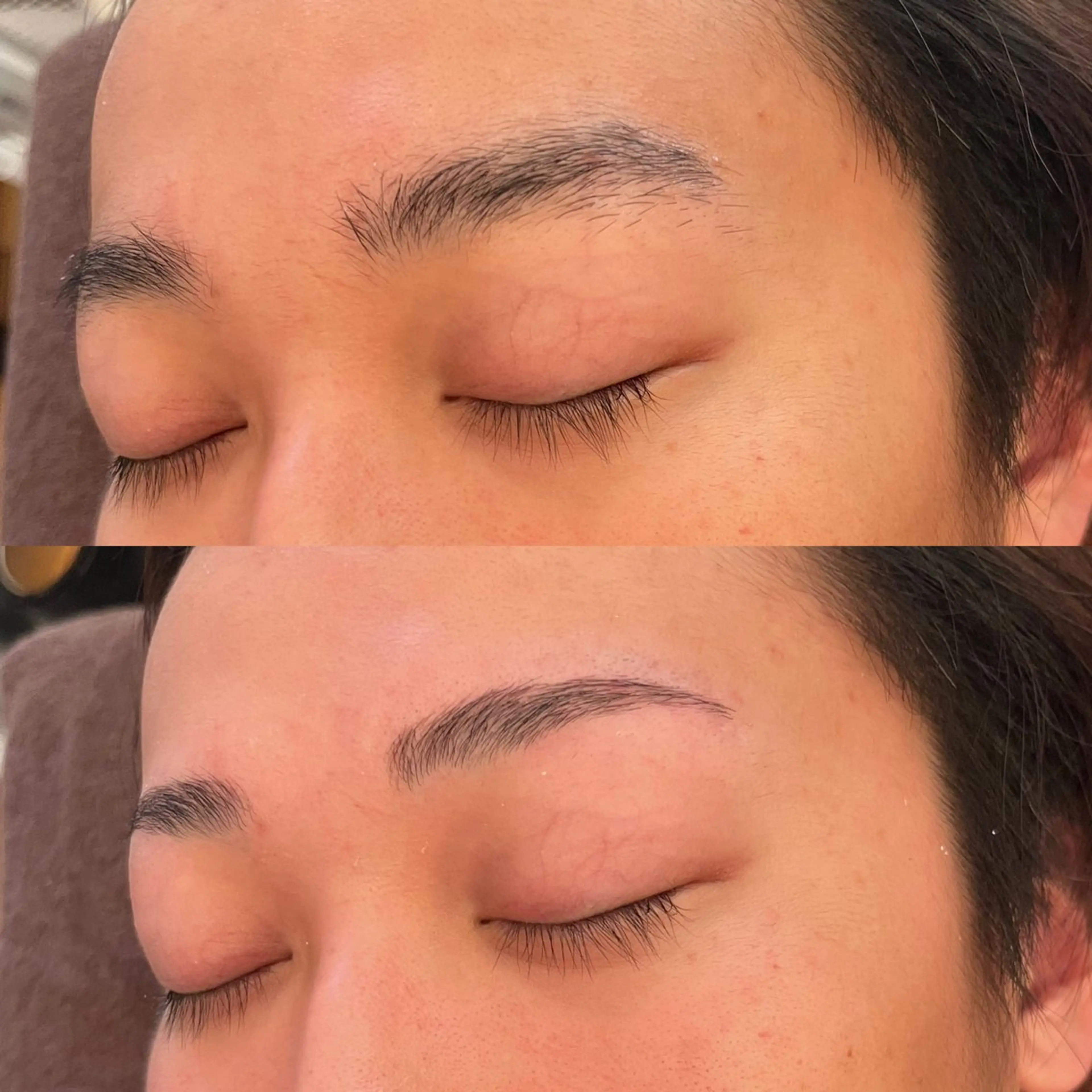 アイブロウ ハリウッドブロウリフト メンズアイブロウ 眉毛ワックス脱毛 毛穴ケア/毛穴診断/ 毛穴洗浄〔心斎橋〕のエステ・リラクイメージ
