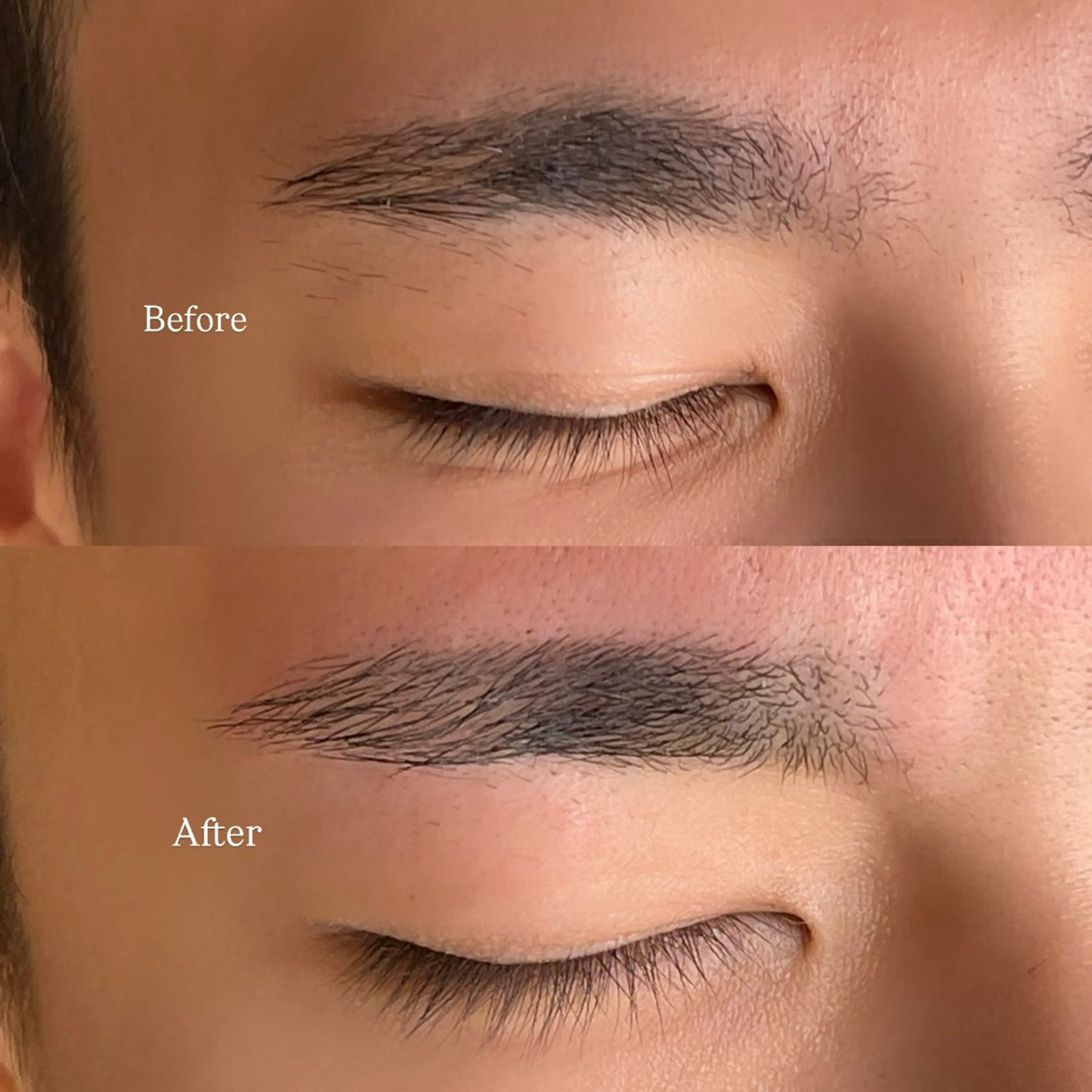 メンズ アイブロウ ワックス脱毛 ty salon Harunaのマツエク・マツパデザイン