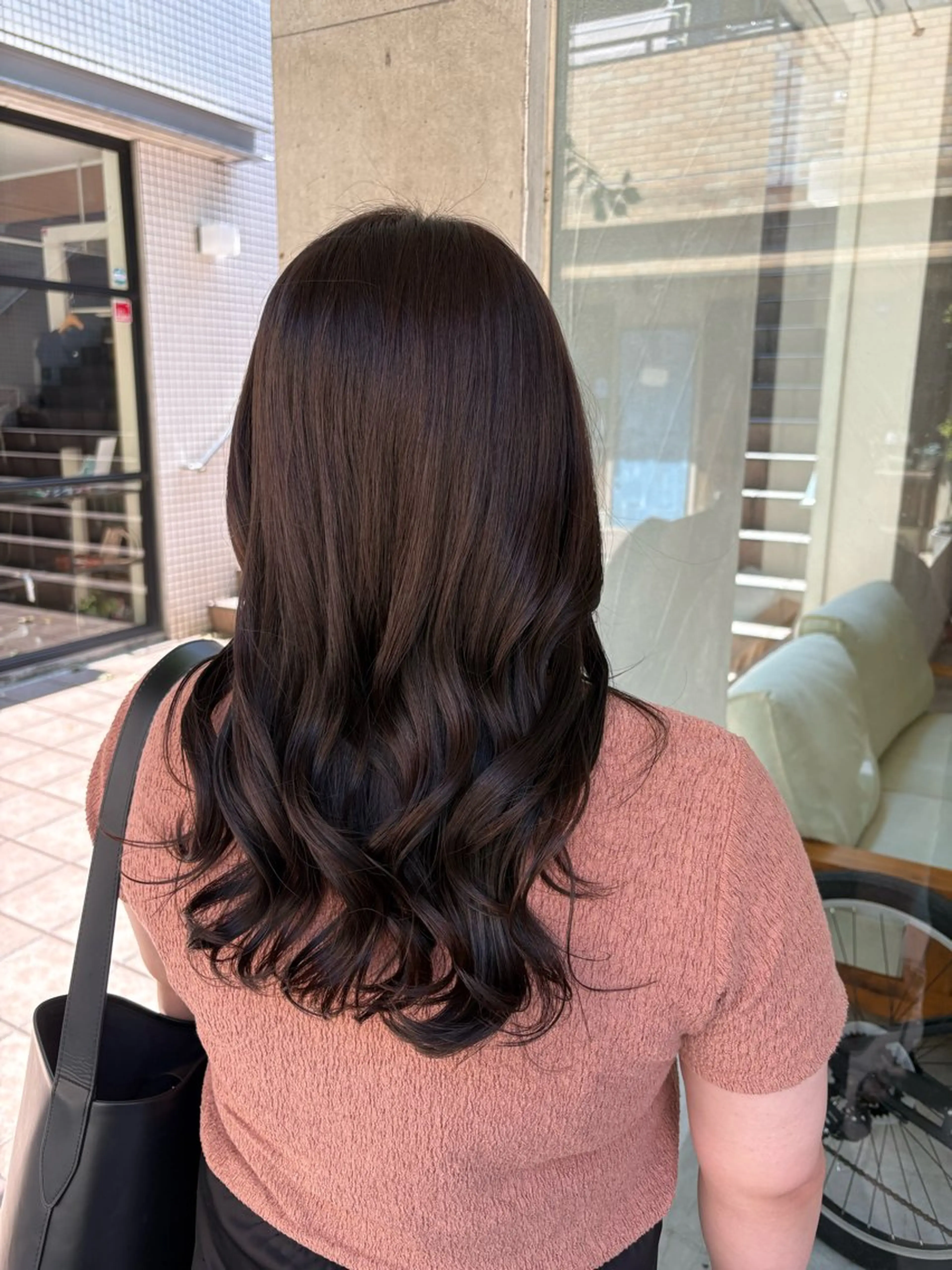 ロング カラー トリートメント カット ヘアカラー トリートメント ニュアンスカラー／ 久住綾香のヘアスタイル