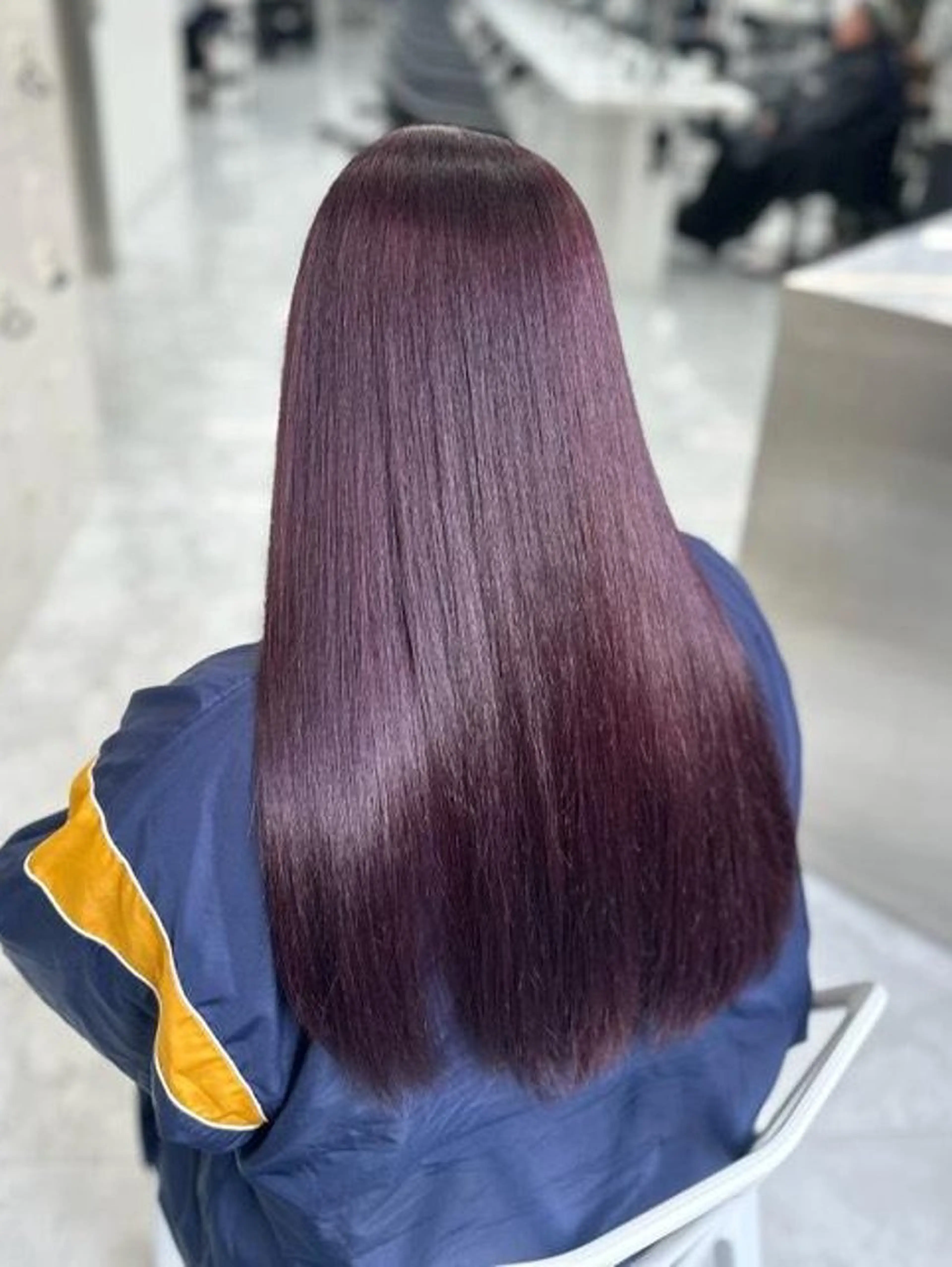 カラー ブリーチ ケアブリーチ 髪質改善 縮毛矯正 ヘアカラー 🍒renka🍒 ボブ/ショート/暖色のヘアスタイル