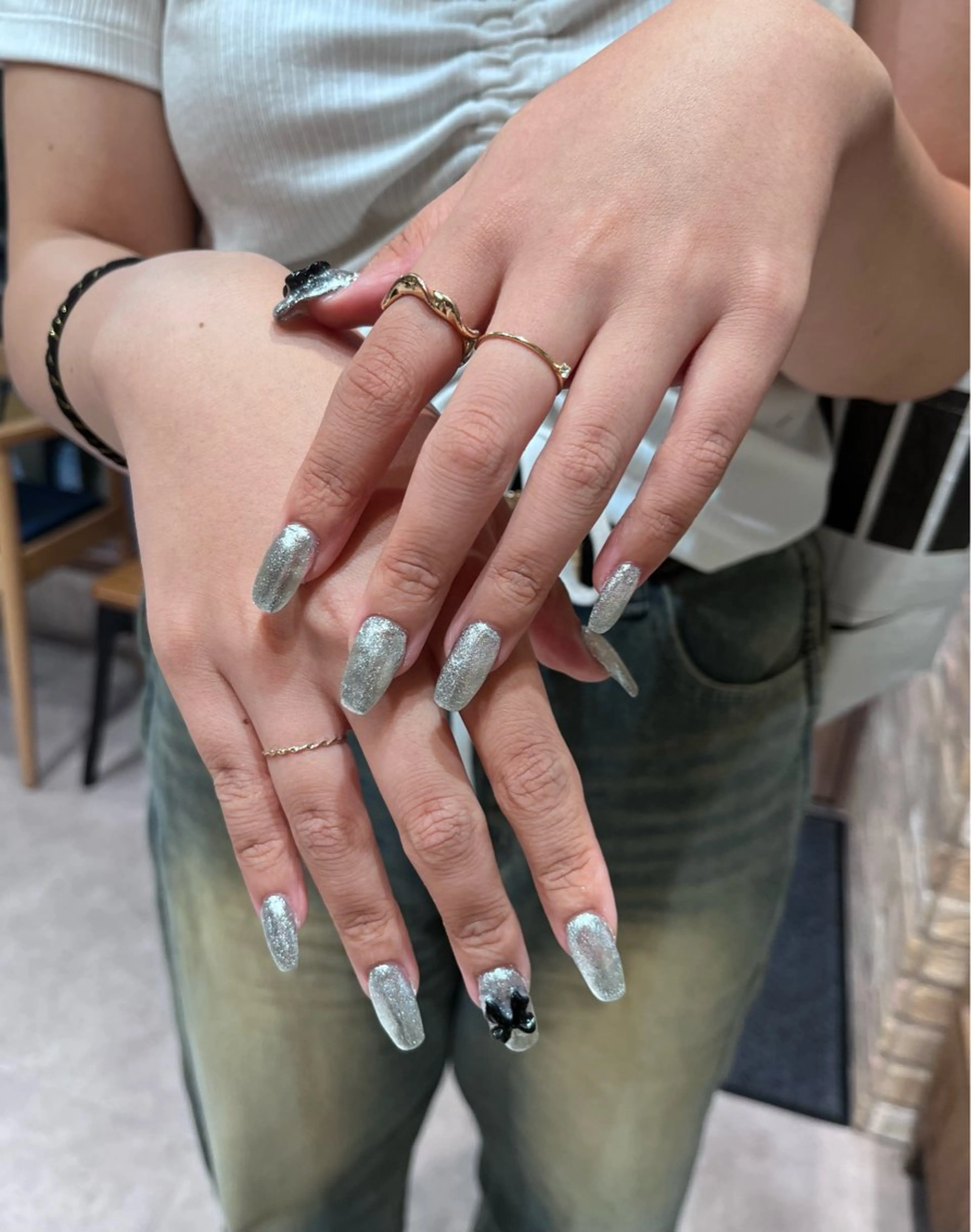 ネイル ハンドネイル 🩶レイナ🩶 color/nailのヘアスタイル