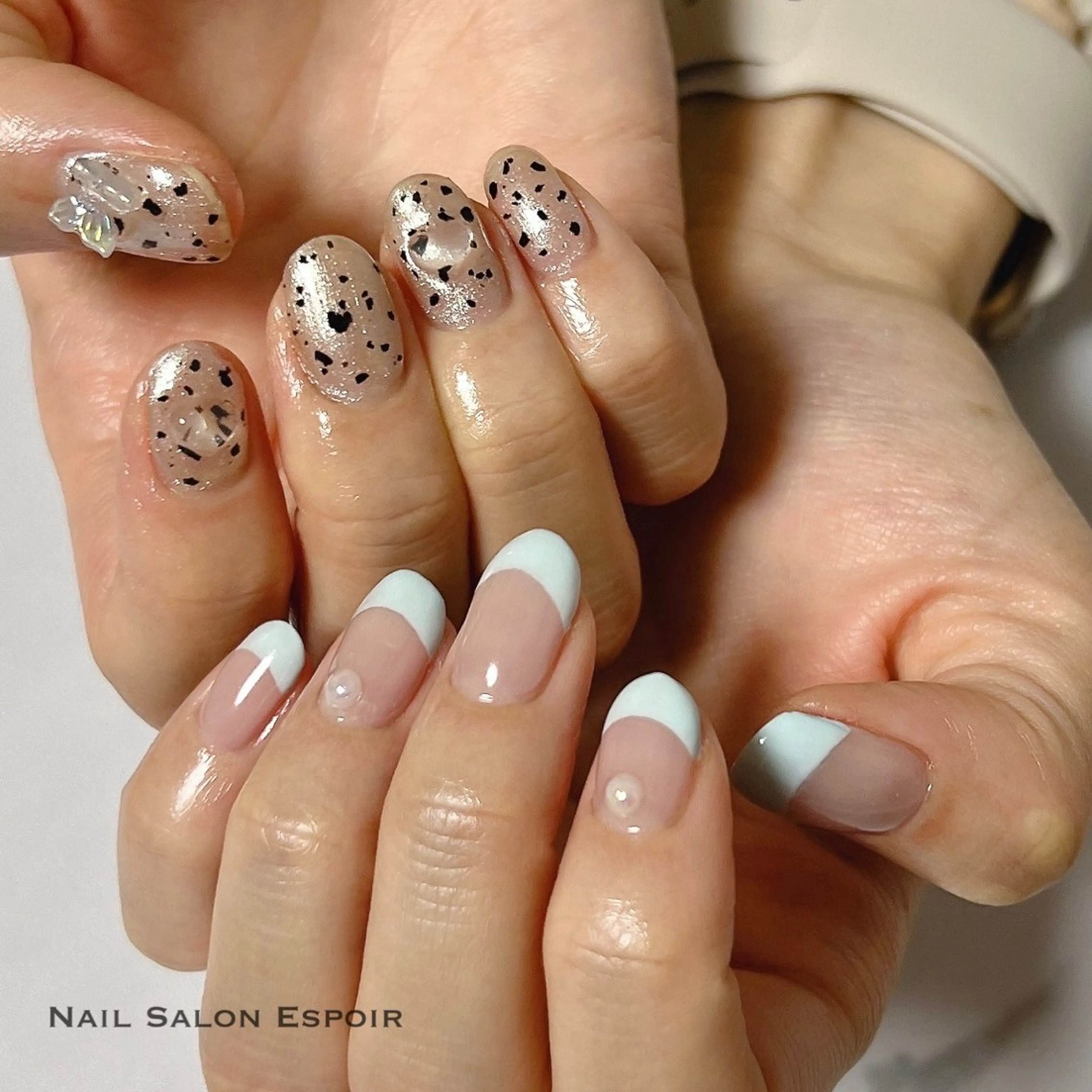 ネイル フレンチネイル Nail Salon Espoir所属・上條 優希のネイルデザイン
