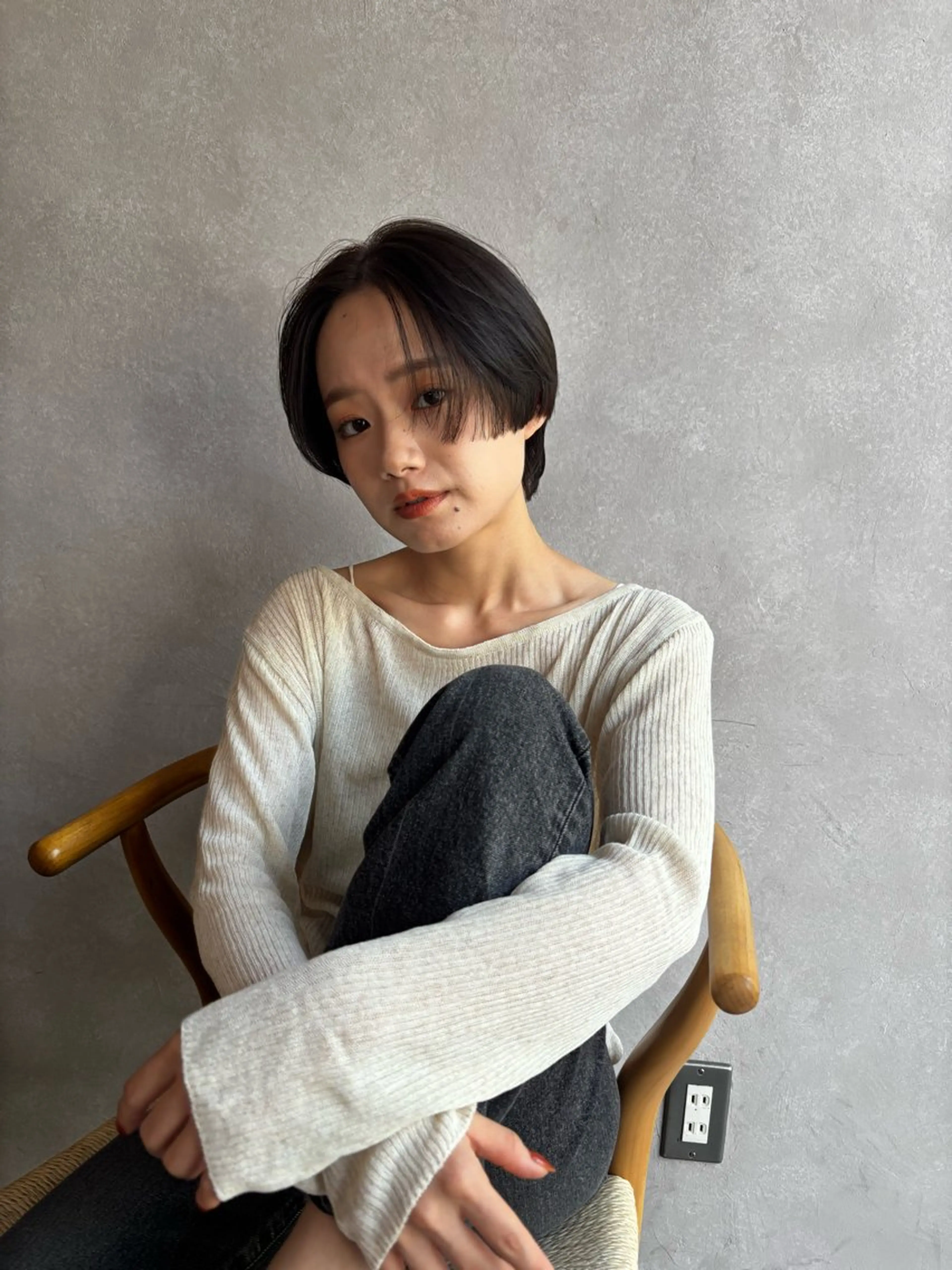 ショート Mon/ショート/パ ーマのヘアスタイル