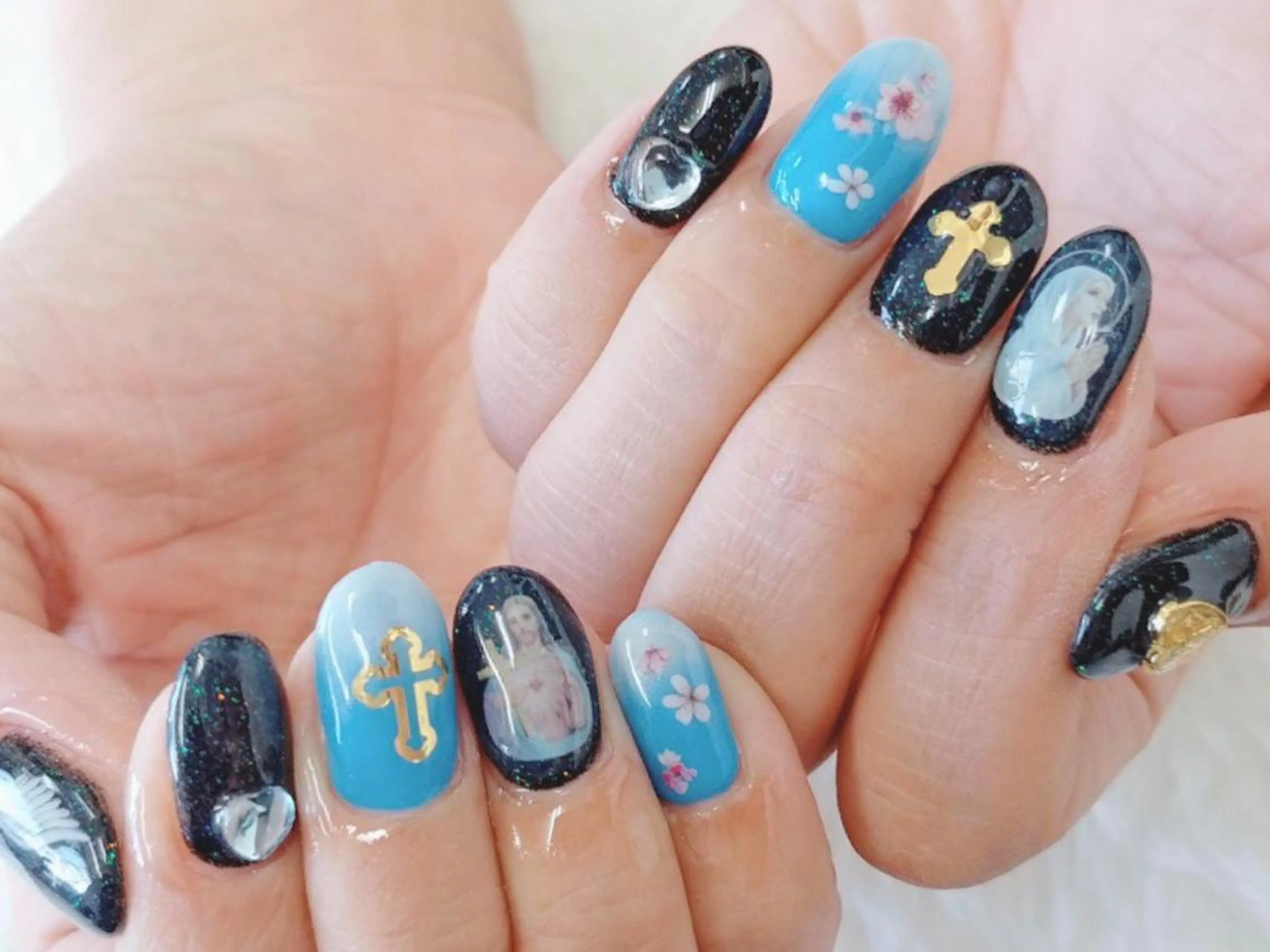 ネイル 桜ネイル グラデーション 持ち込み Nail lieNのネイルデザイン