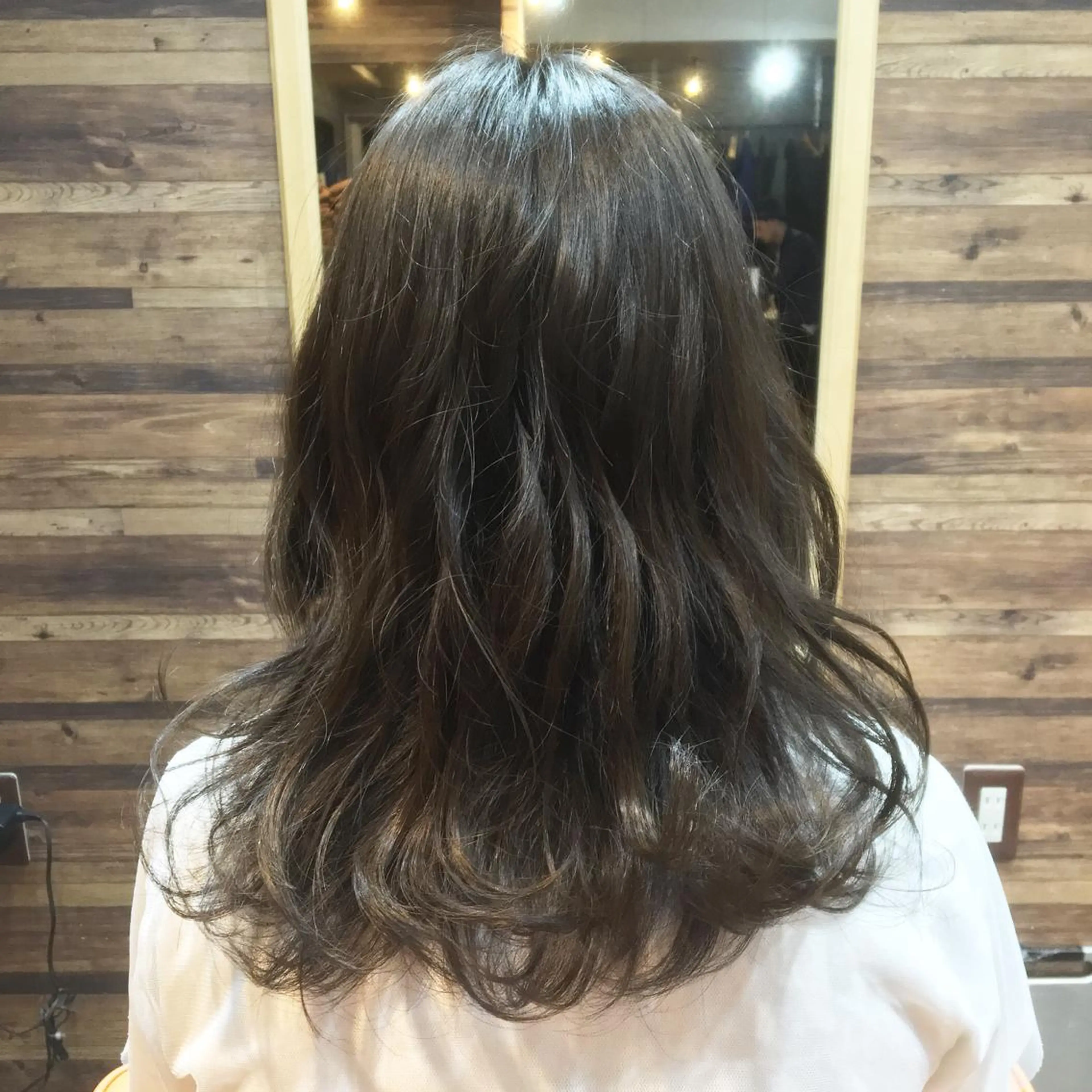 ロング カラー ブルーカラー ブルージュ MITSU ✂️のヘアスタイル