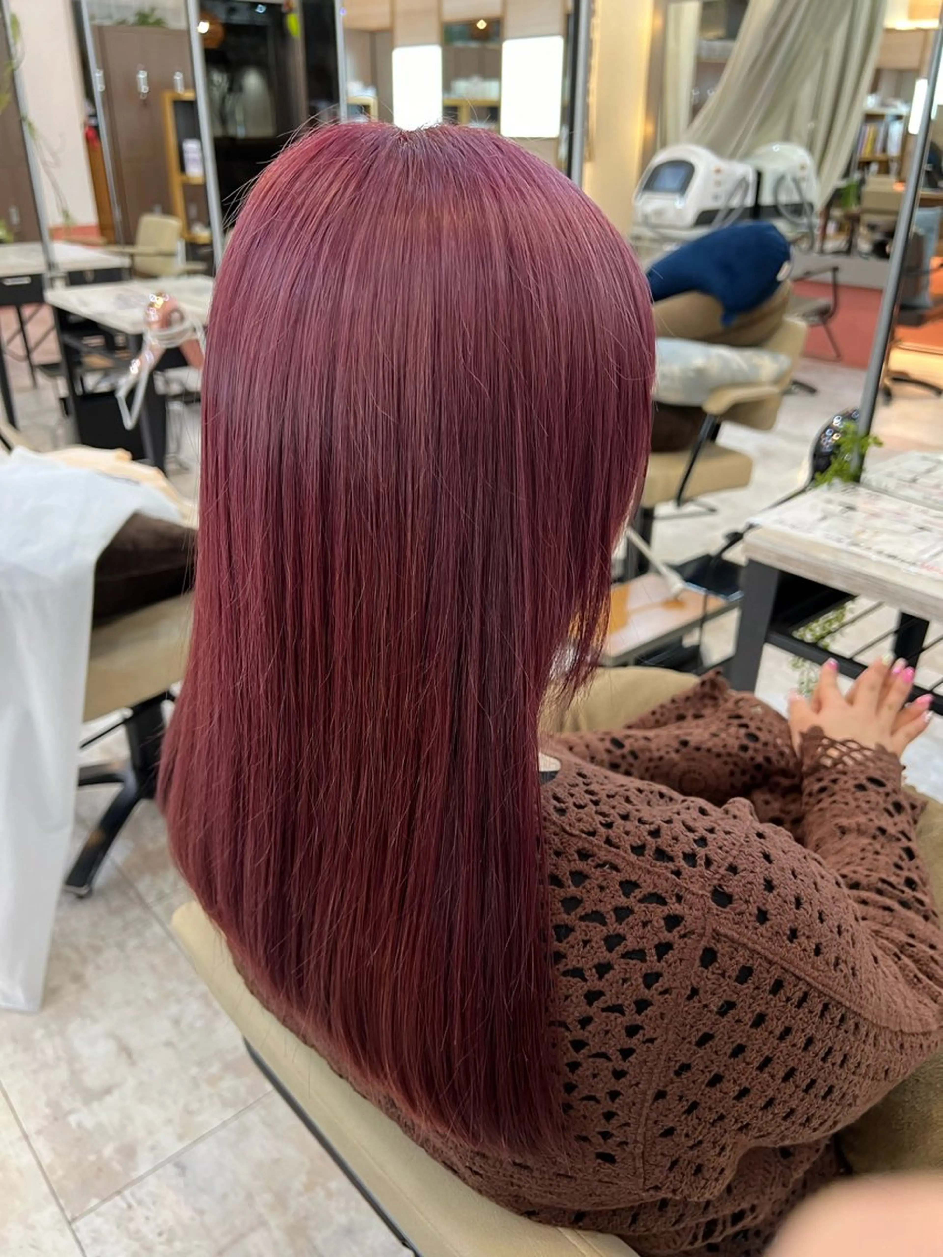 カラー plaatje ハルトのヘアスタイル